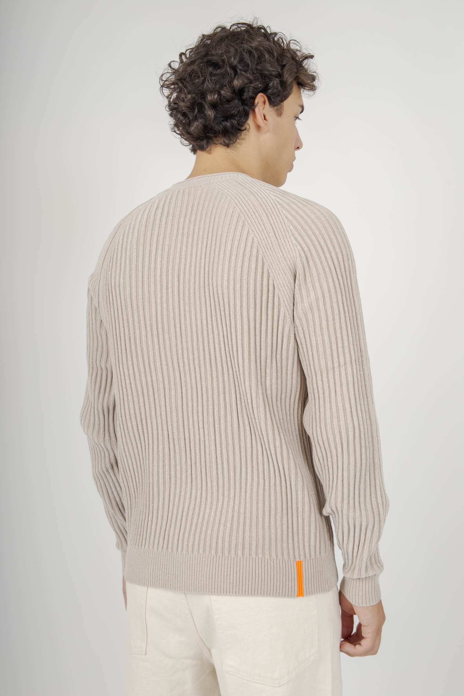 Rrd Maglia Velvet Rave Round Crema Uomo - 4