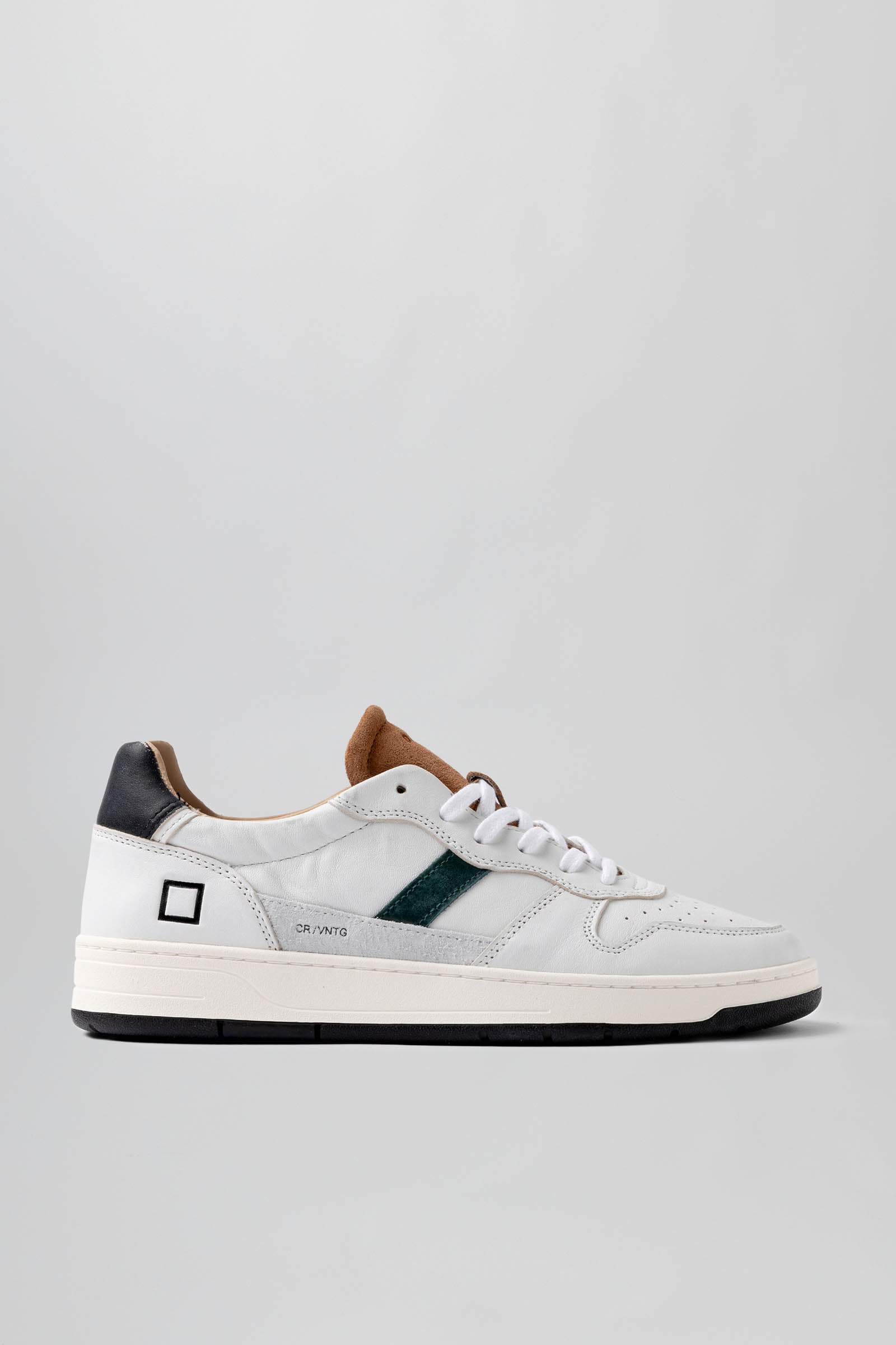 D.a.t.e. Sneaker Court 2.0 Vintage Bianco/Cuoio Uomo - 1