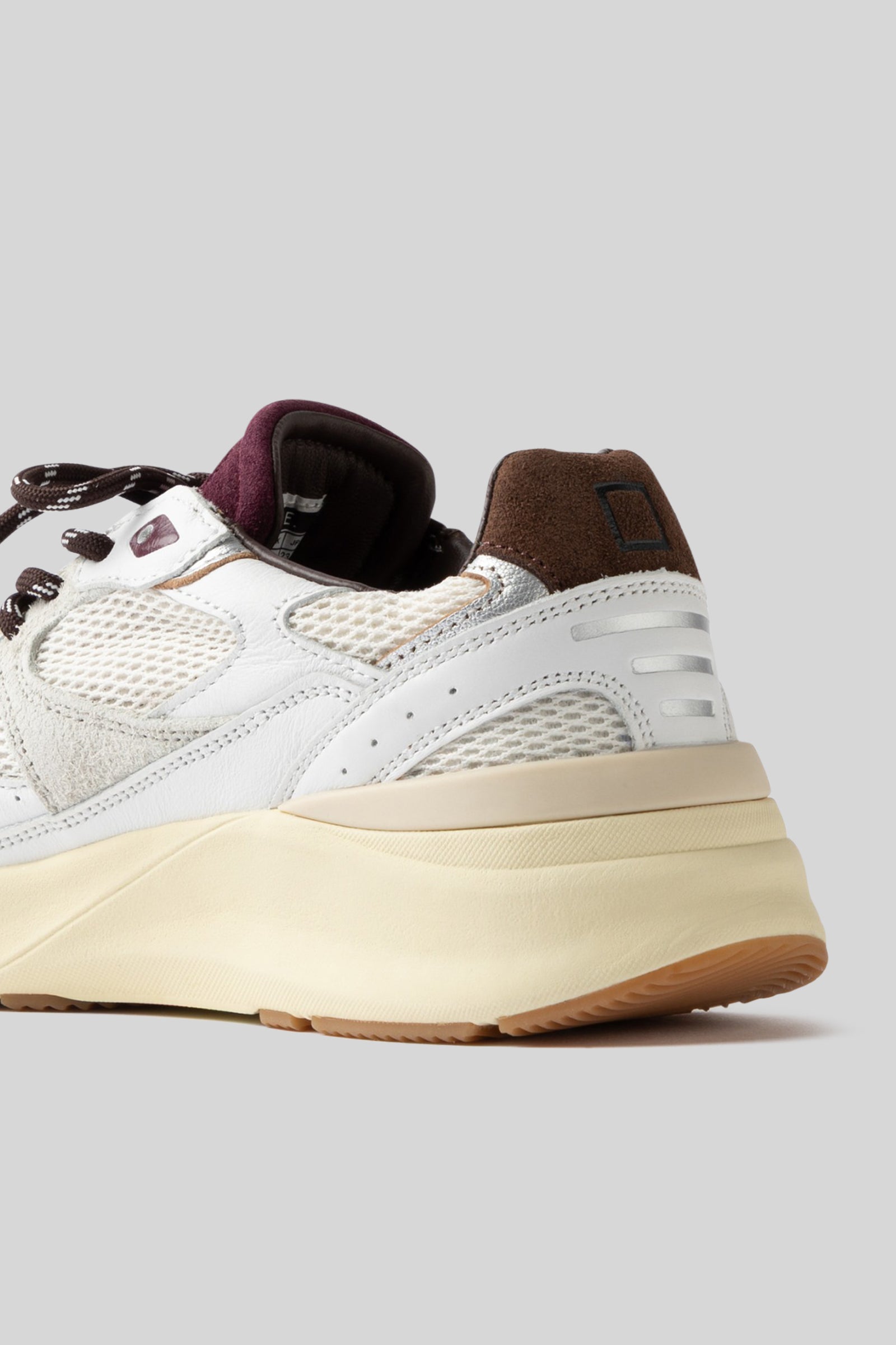 D.a.t.e. Sneaker Musa Hf Bianco/marrone Donna - 2