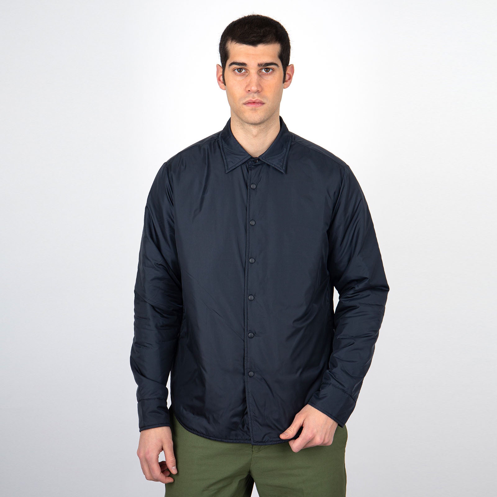 Aspesi Nylon Shirt RE Synthetic Blue Shirt - 9