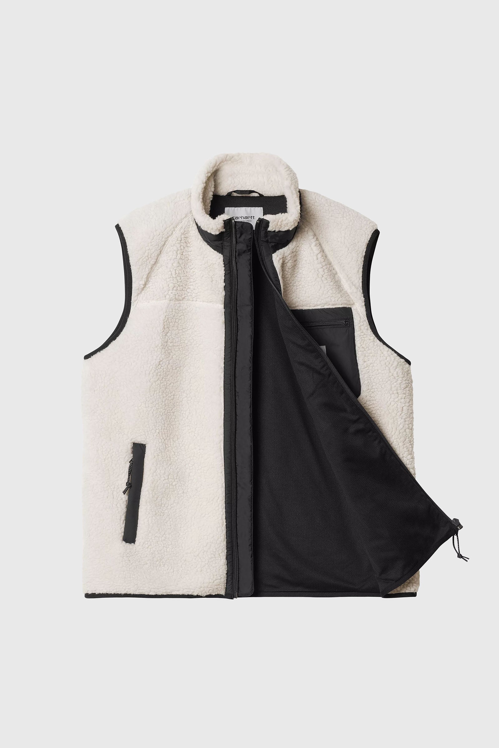 Carhartt Wip Prentis Vest Liner Bianco/nero Uomo - 6