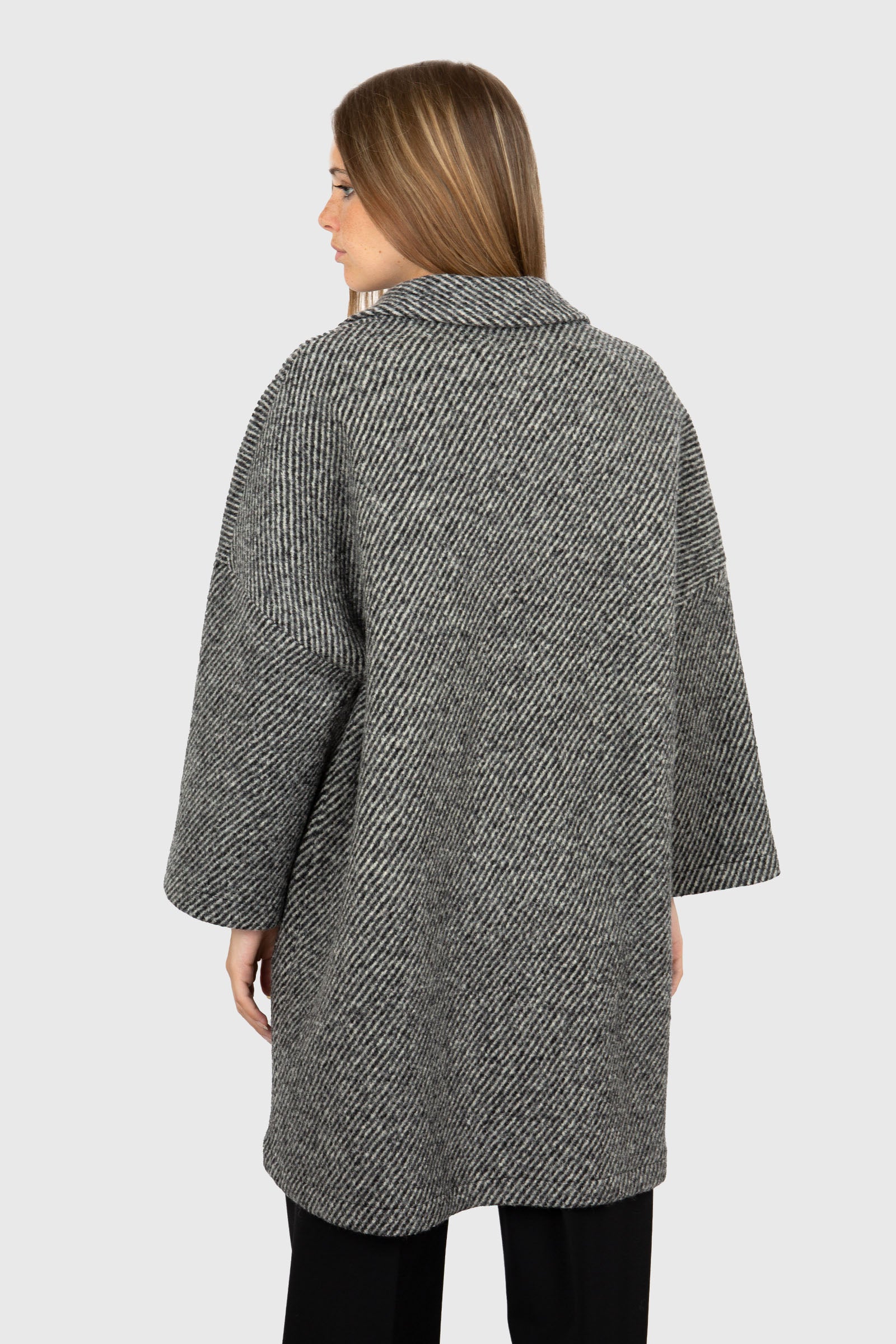 Semicouture Cappotto Sigmund Grigio Donna - 6