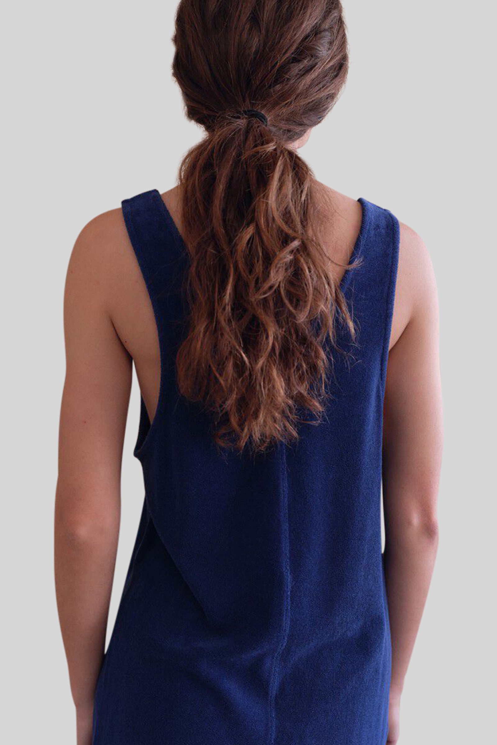 American Vintage Abito Fuxow Blu China Donna - 3