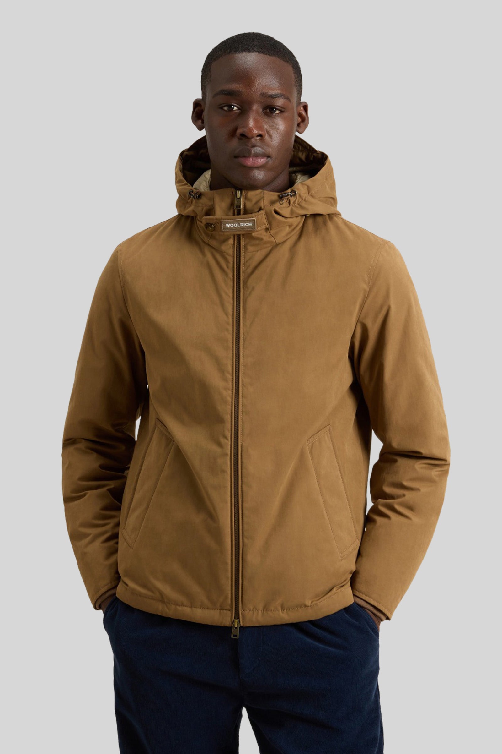 Woolrich Mountain Cloth Pacific Jacket Caffe' Uomo - 2