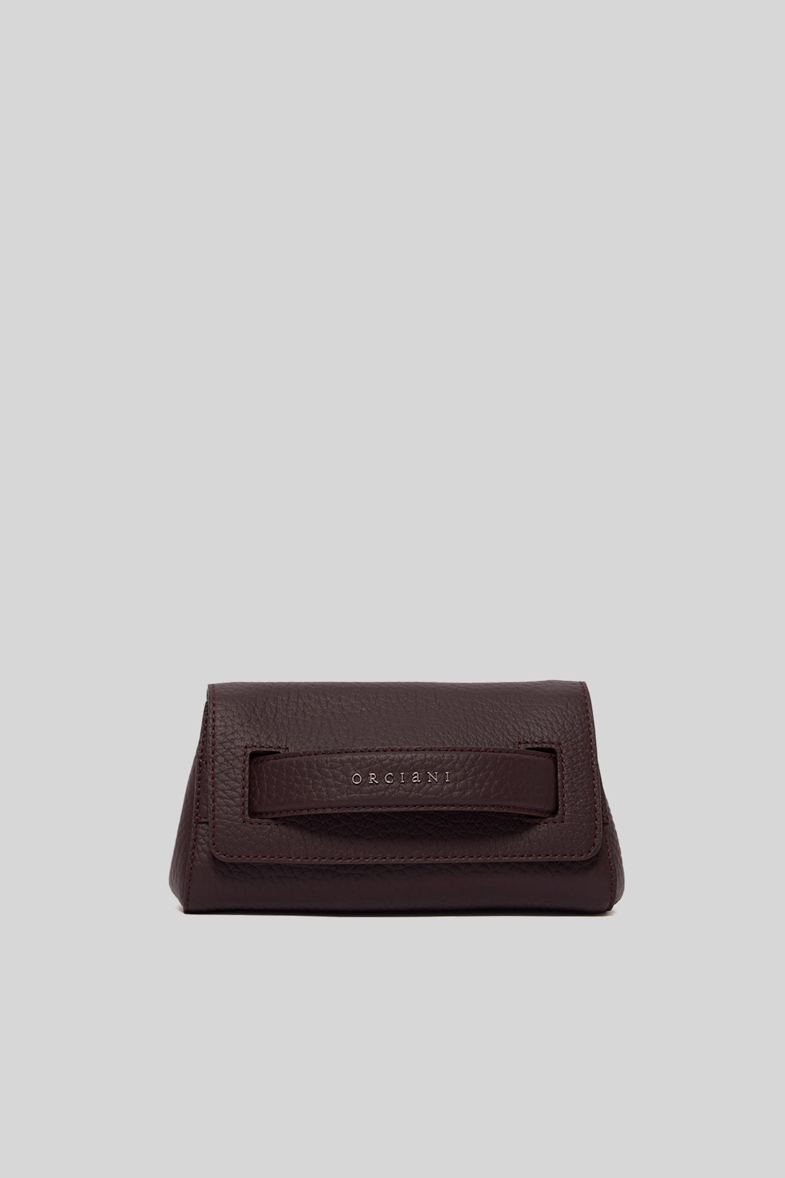 Orciani Clutch Gossip Xs Pelle Soft Bordeaux Donna - 1