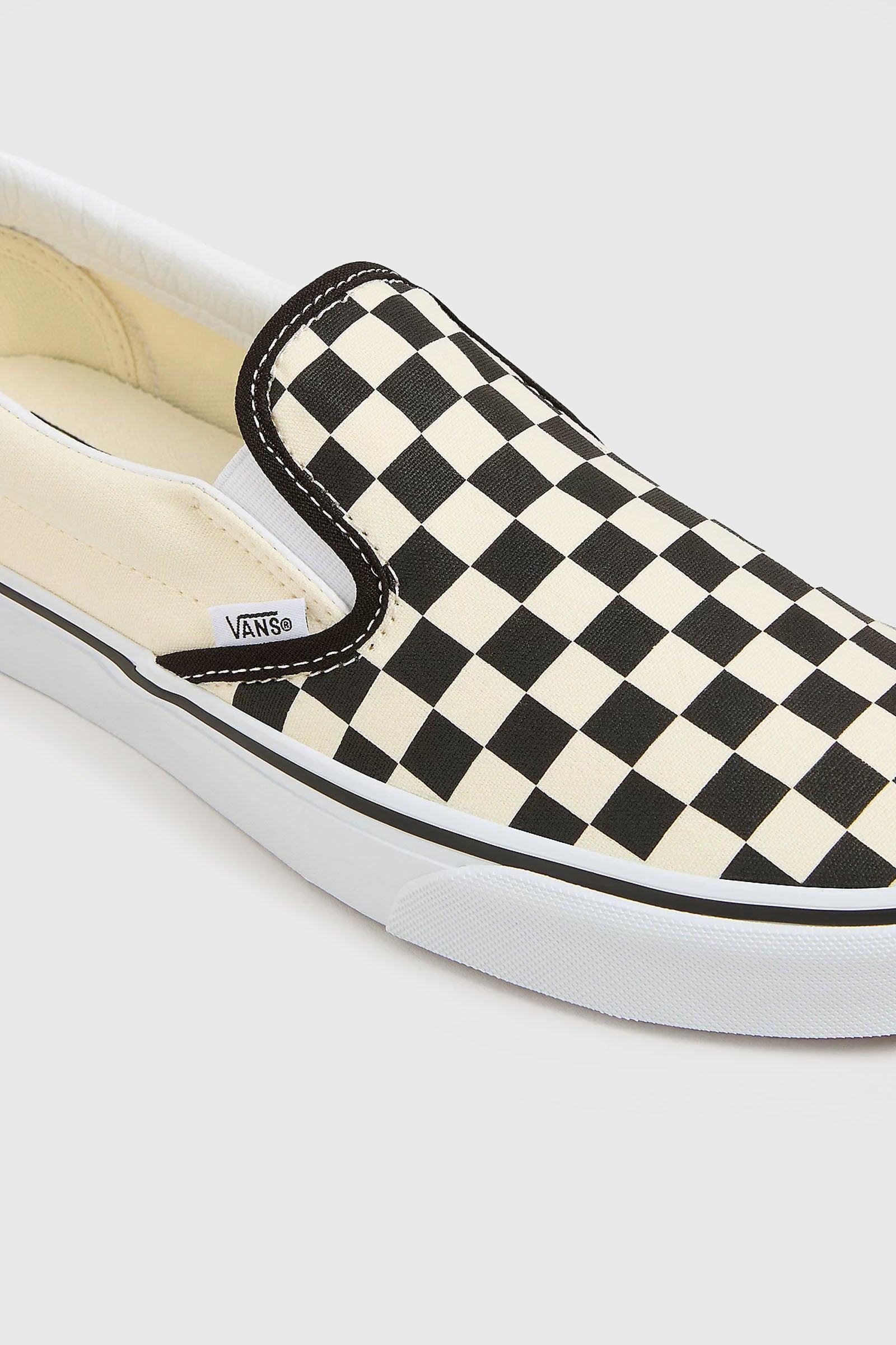 Vans "off The Wall" Sneaker Classic Slip-on Bianco/nero Donna - 2