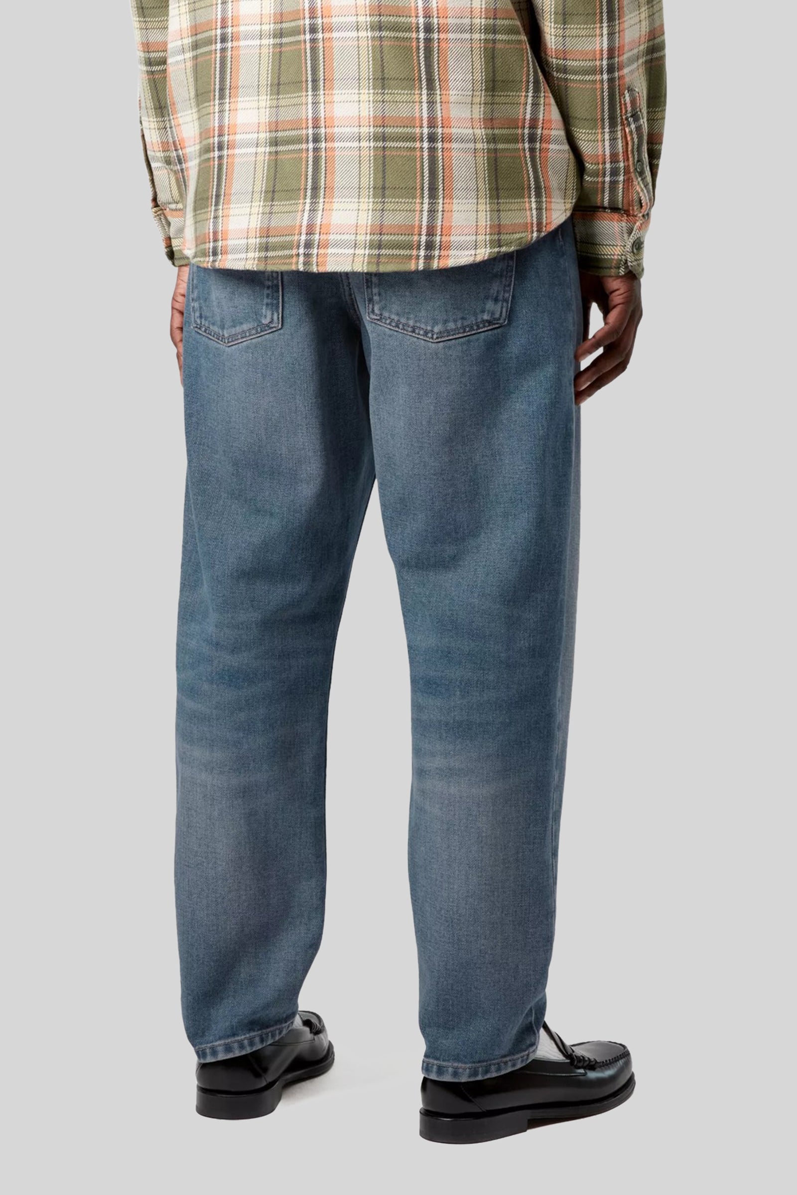 Carhartt Wip Newel Pant Blu Medio Uomo - 3