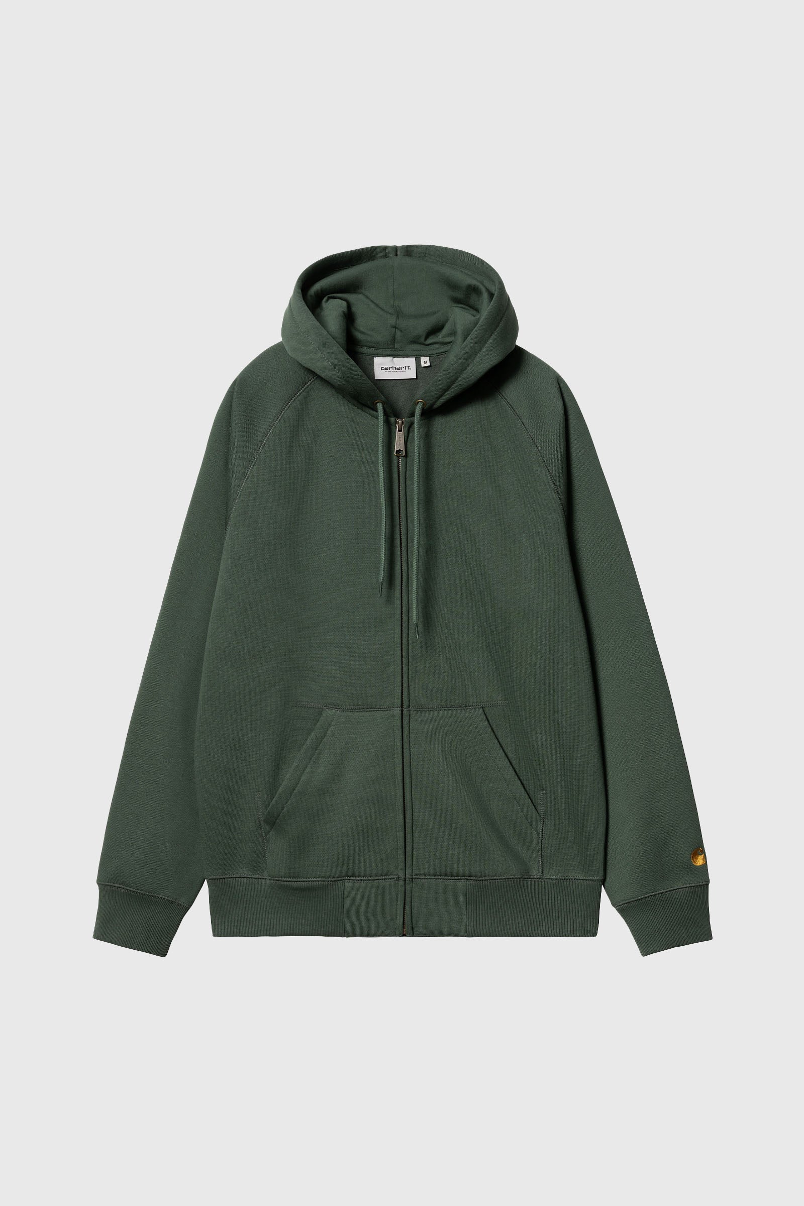 Carhartt Wip Hooded Chase Jacket Verde Scuro Donna - 4