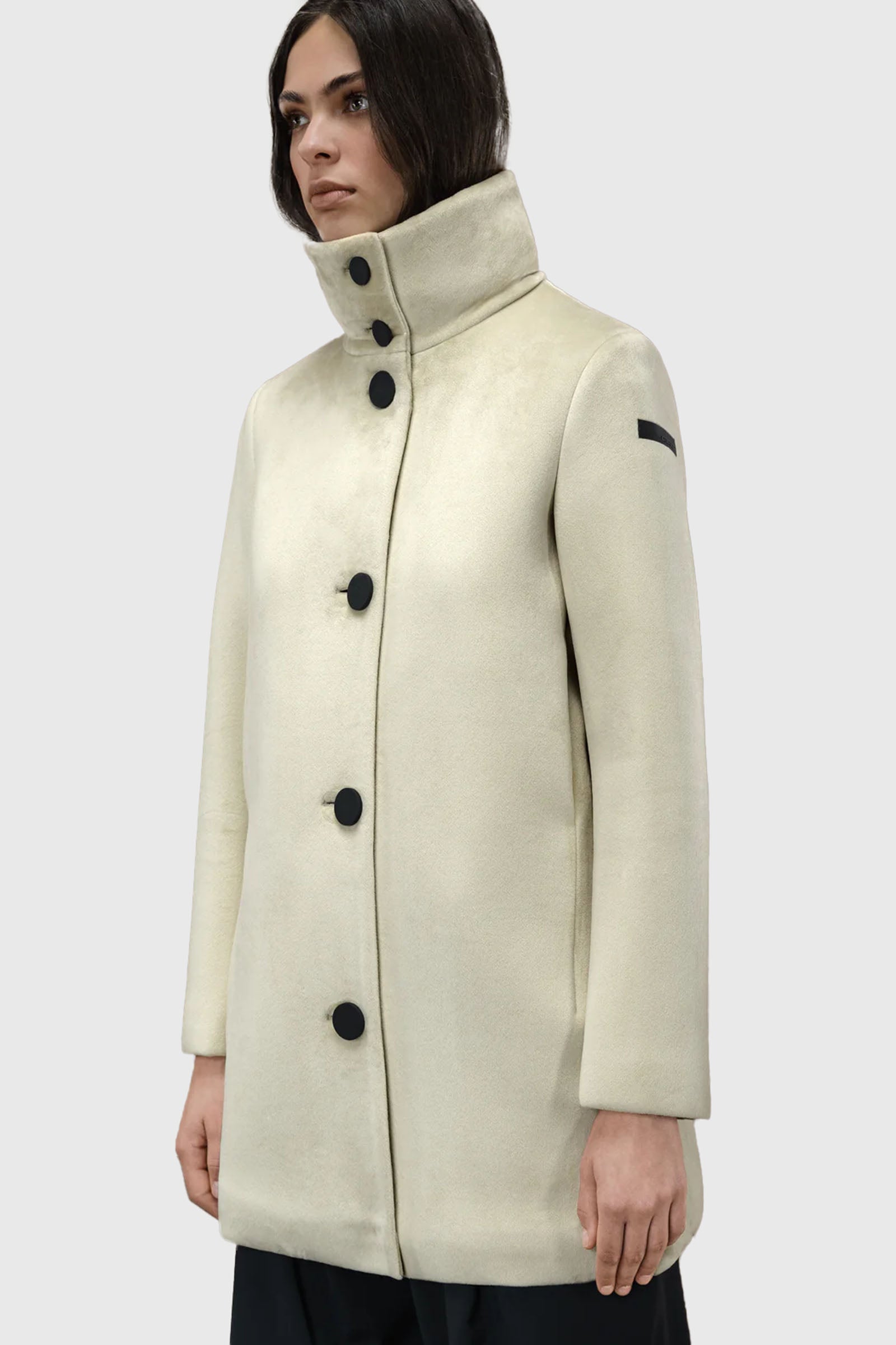 Rrd Velvet Neo Coat Wom Crema Donna - 1