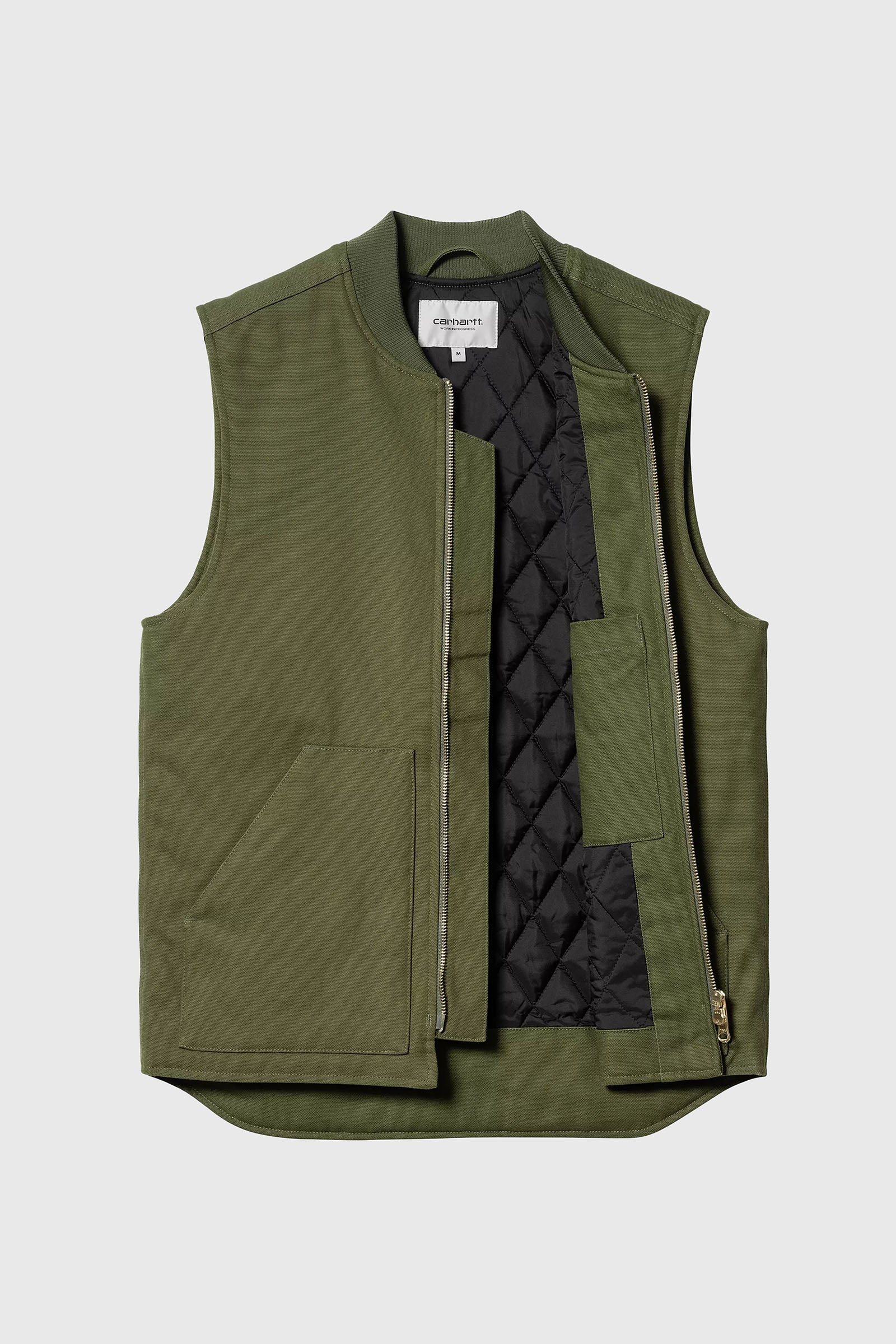 Carhartt Wip Classic Vest Verde Militare Uomo - 7