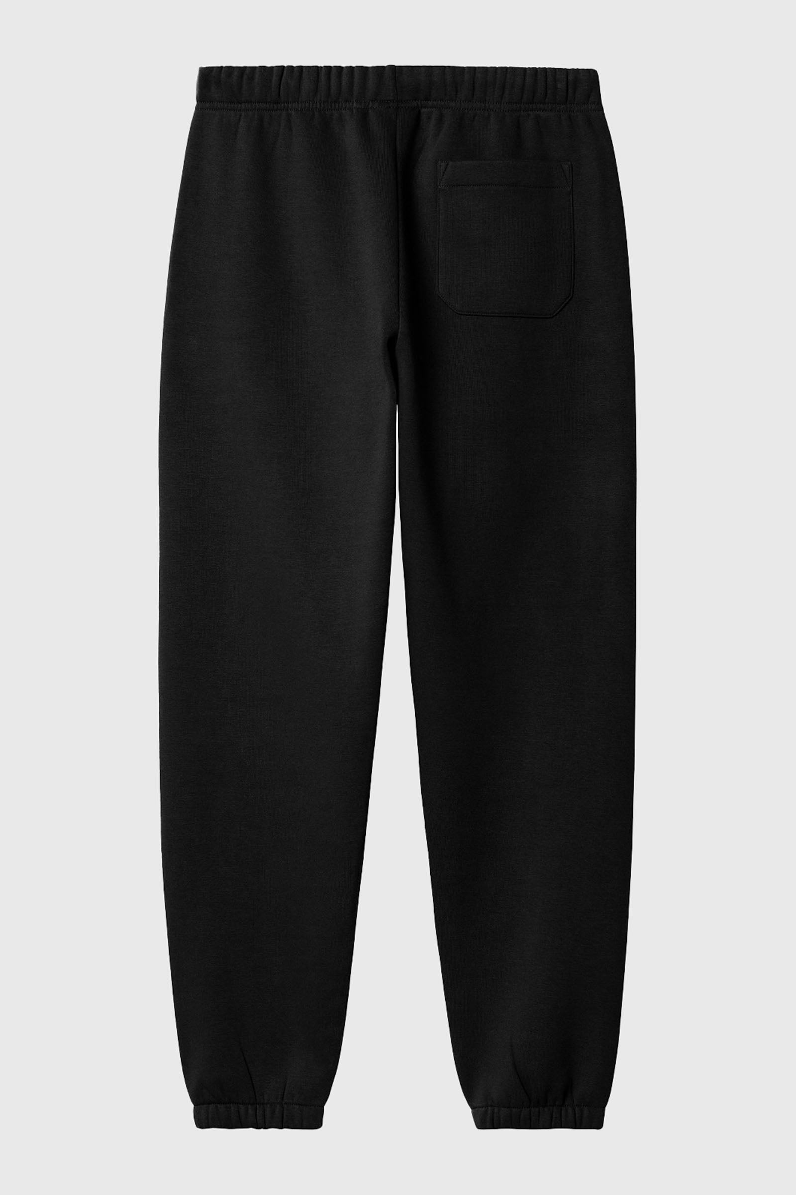 Carhartt Wip Chase Sweat Pant Nero Uomo - 2