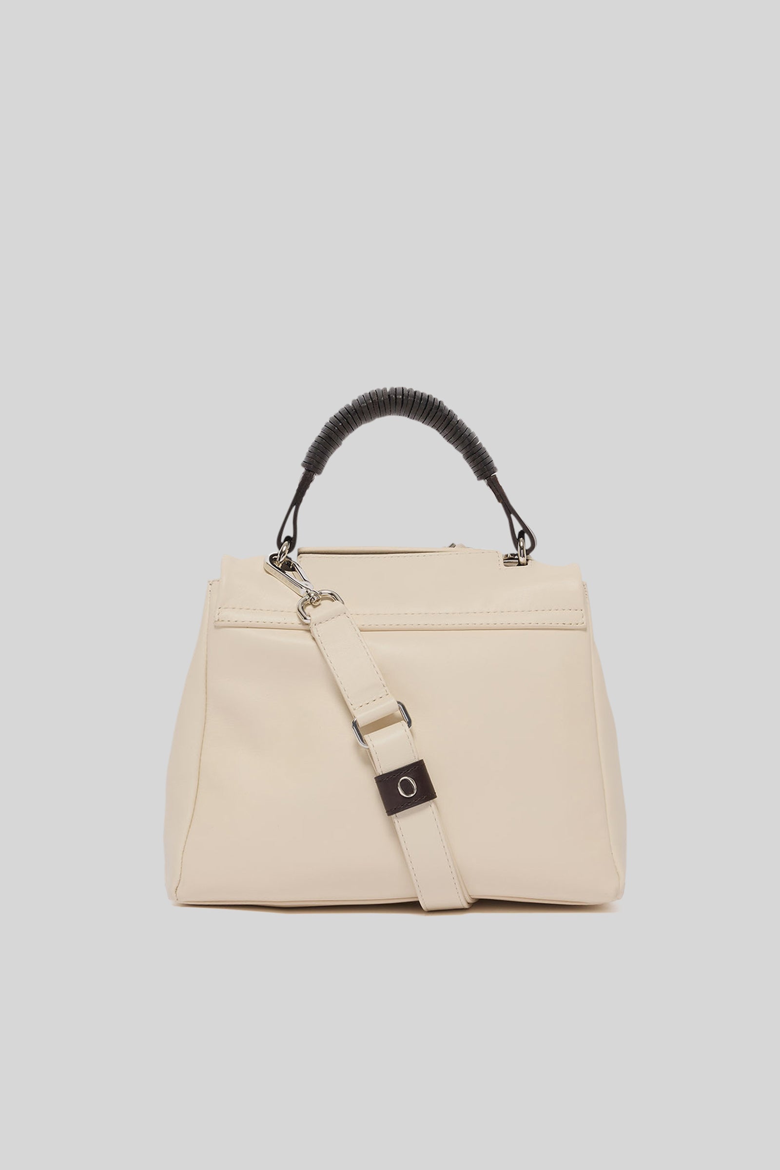 Orciani Borsa Sveva Piccola Jungle In Pelle Ecru Donna - 3