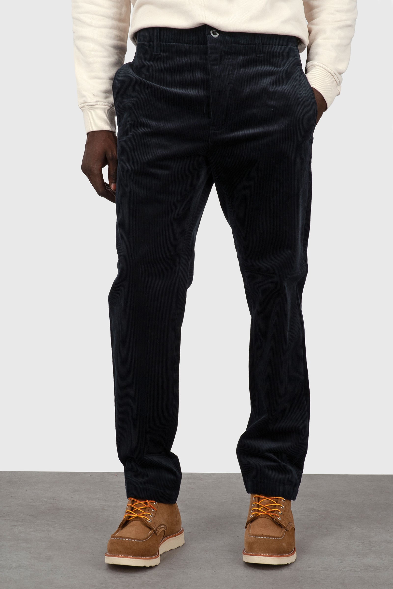 Department Five Pantalone Off In Velluto Blu Uomo - 1