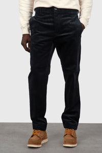 Department Five Pantalone Off In Velluto Blu Uomo department five