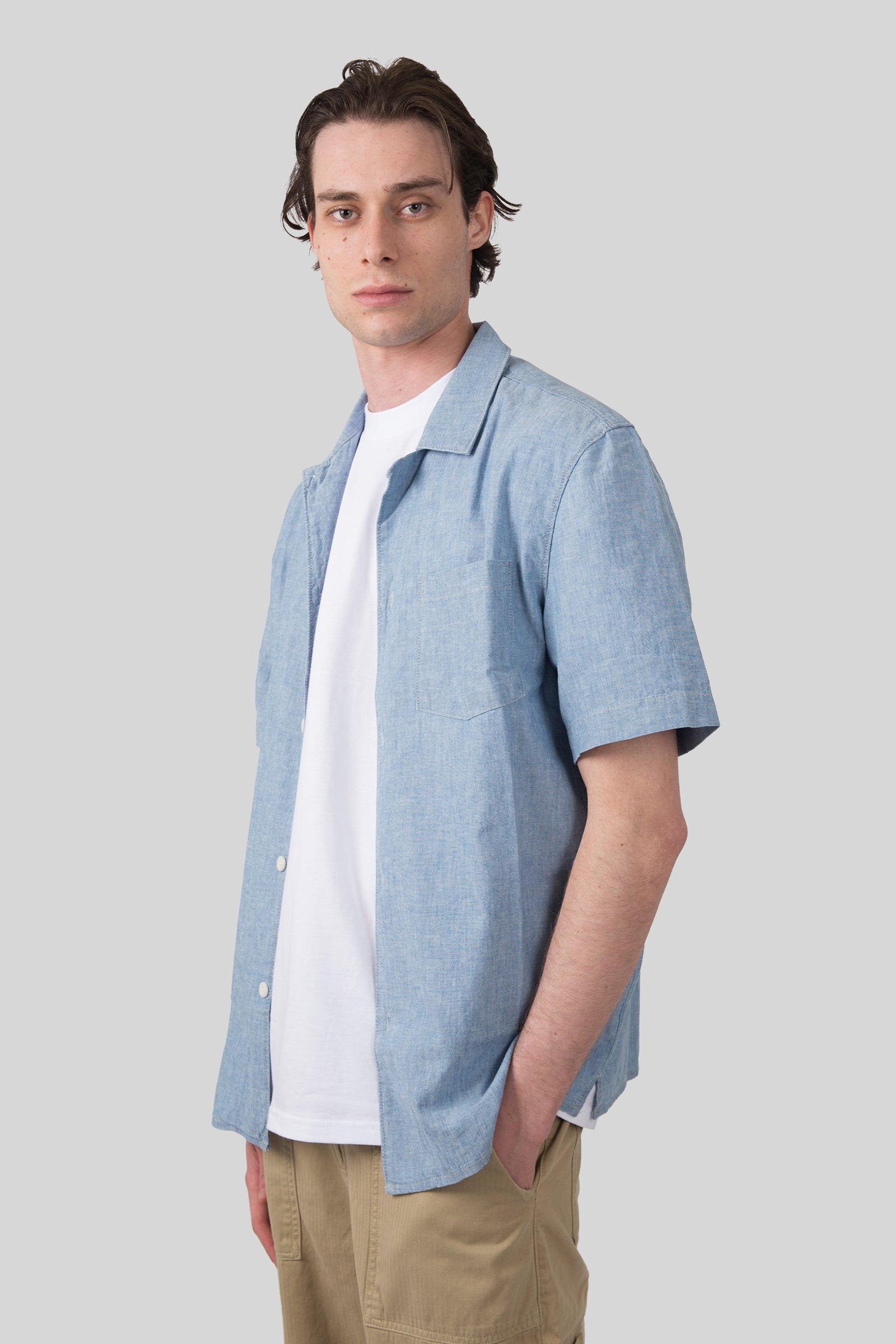 Fortela Camicia Baker Bowling Rosso Uomo - 3