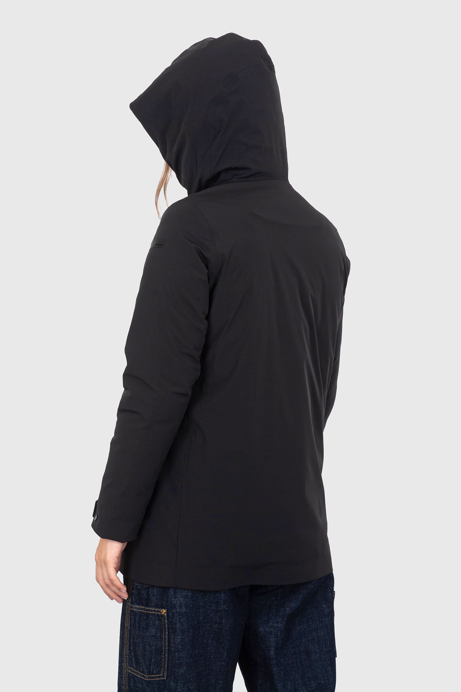 Rrd Piumino Egg Floating Parka Wom Nero Donna - 4