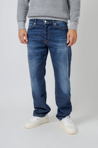 Department Five Jeans Relaxed Bowl Blu Medio Uomo department five