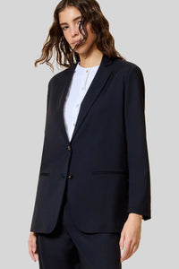 Rrd Blazer Zummer Wooltech Boyfriend Blu Donna rrd