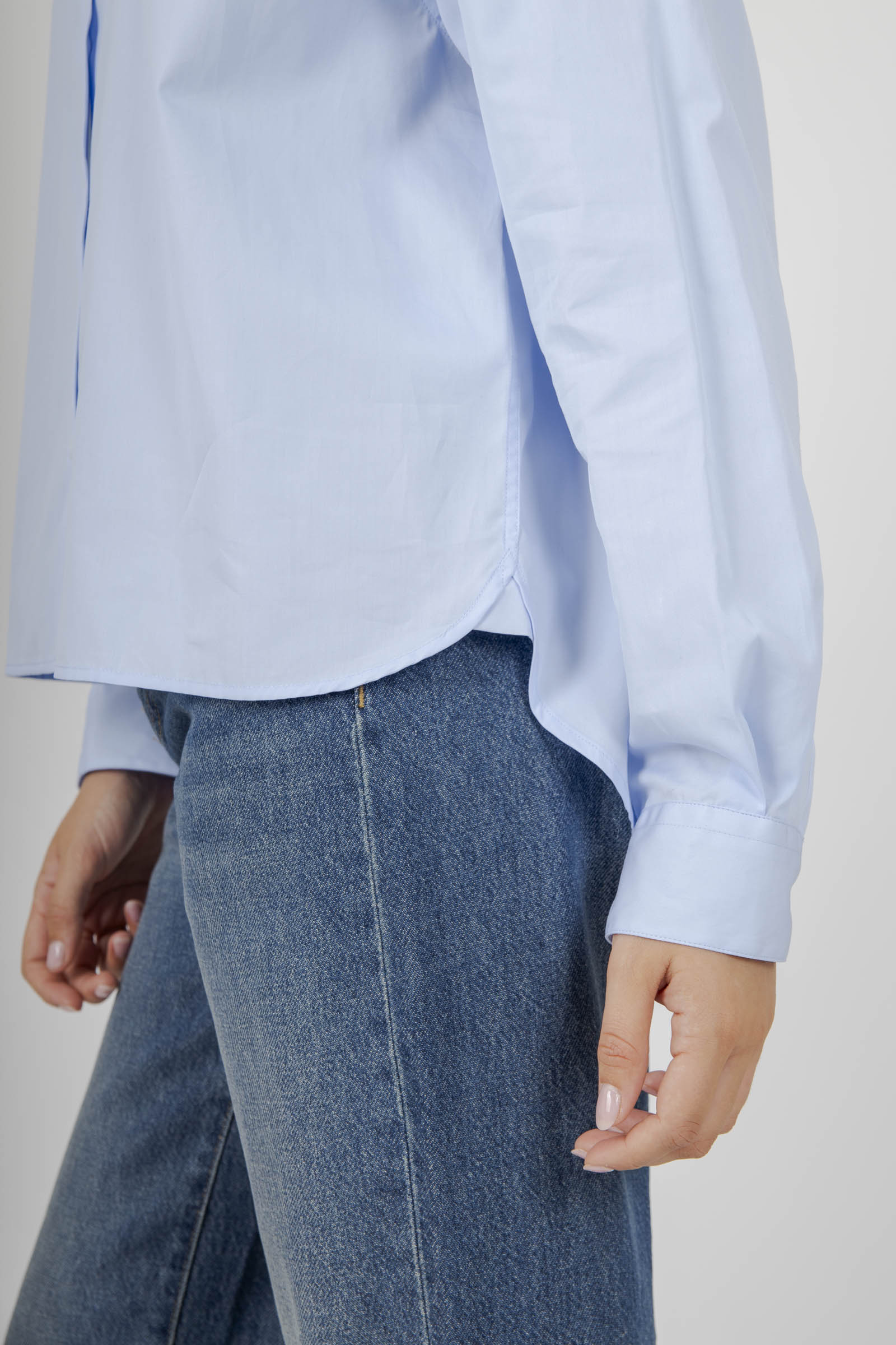 Aspesi Camicia Boxy Azzurro Donna - 2