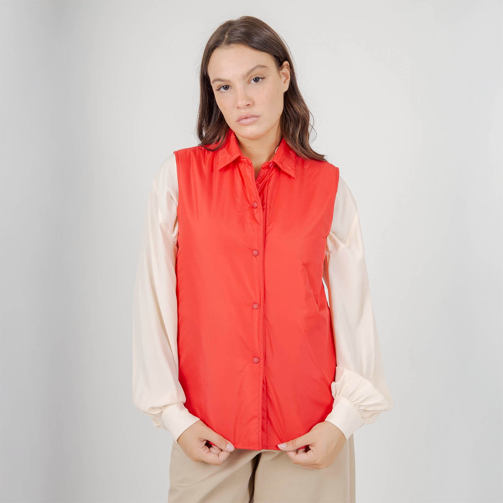 Aspesi Gilet Dot Rosso Donna - 7