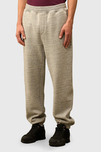 C.p. Company Pantalone Jogging In Melange Japanese Fleece Grigio Melange Uomo c.p. company