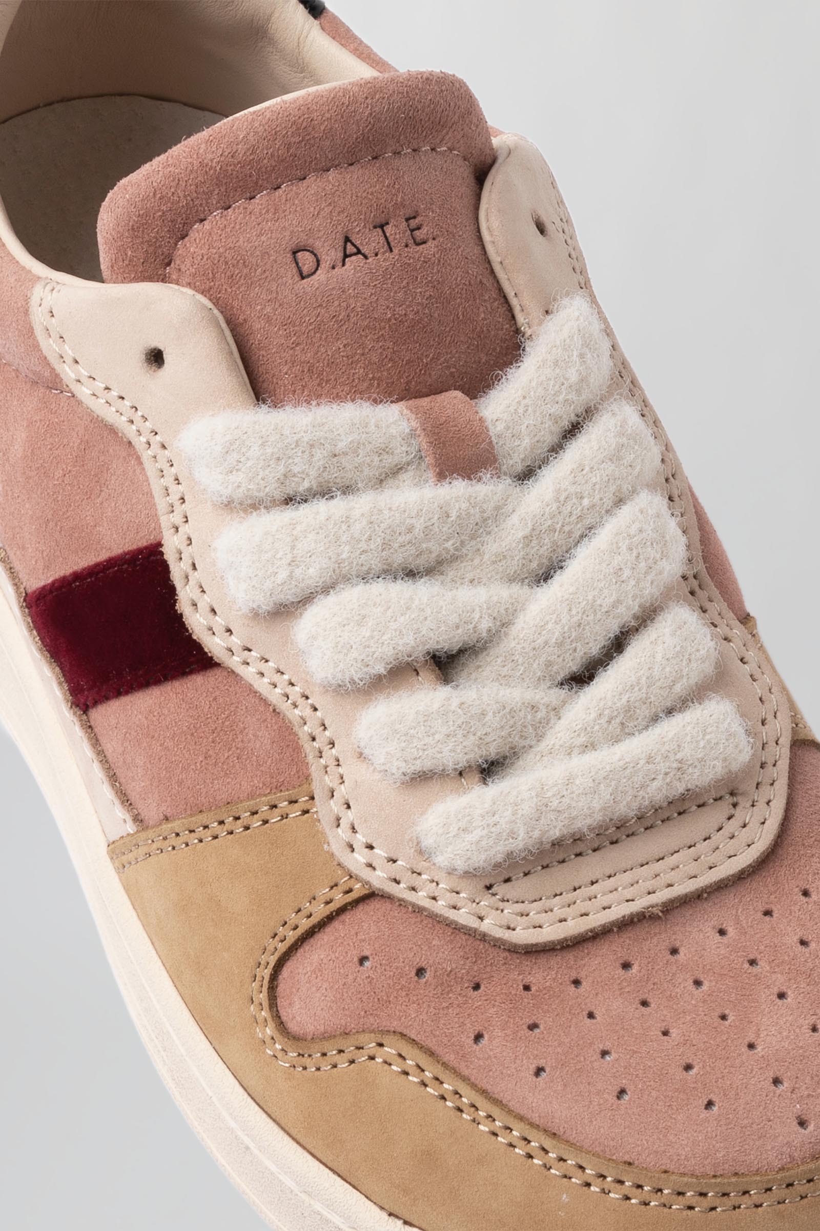 D.a.t.e. Sneaker Court 2.0 Colored Rosa Antico Donna - 2