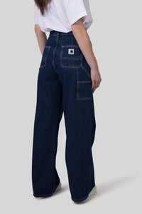 Carhartt Wip W' Jens Pant Blu Medio Donna carhartt wip