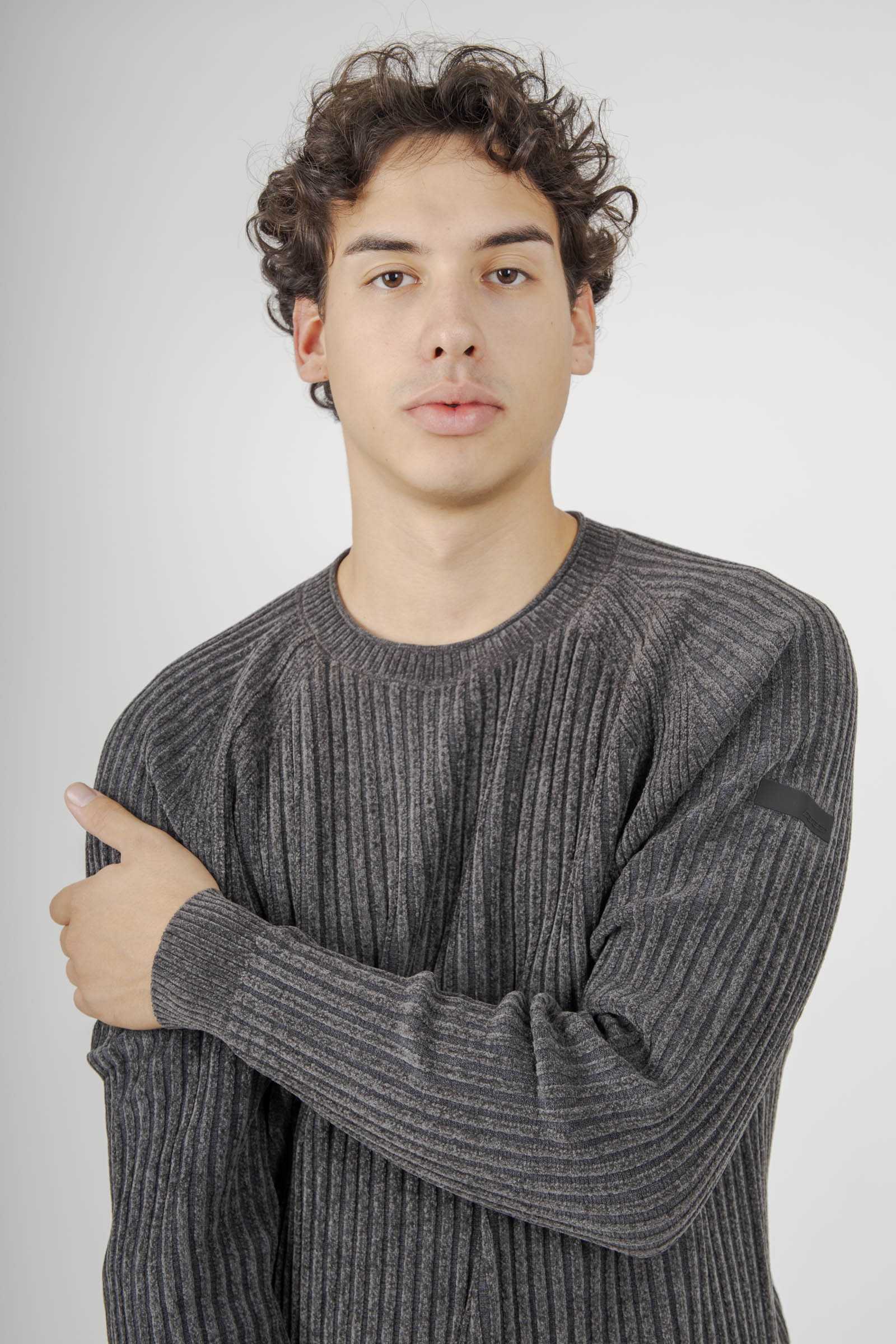 Rrd Maglia Velvet Rave Round Verde Uomo - 1