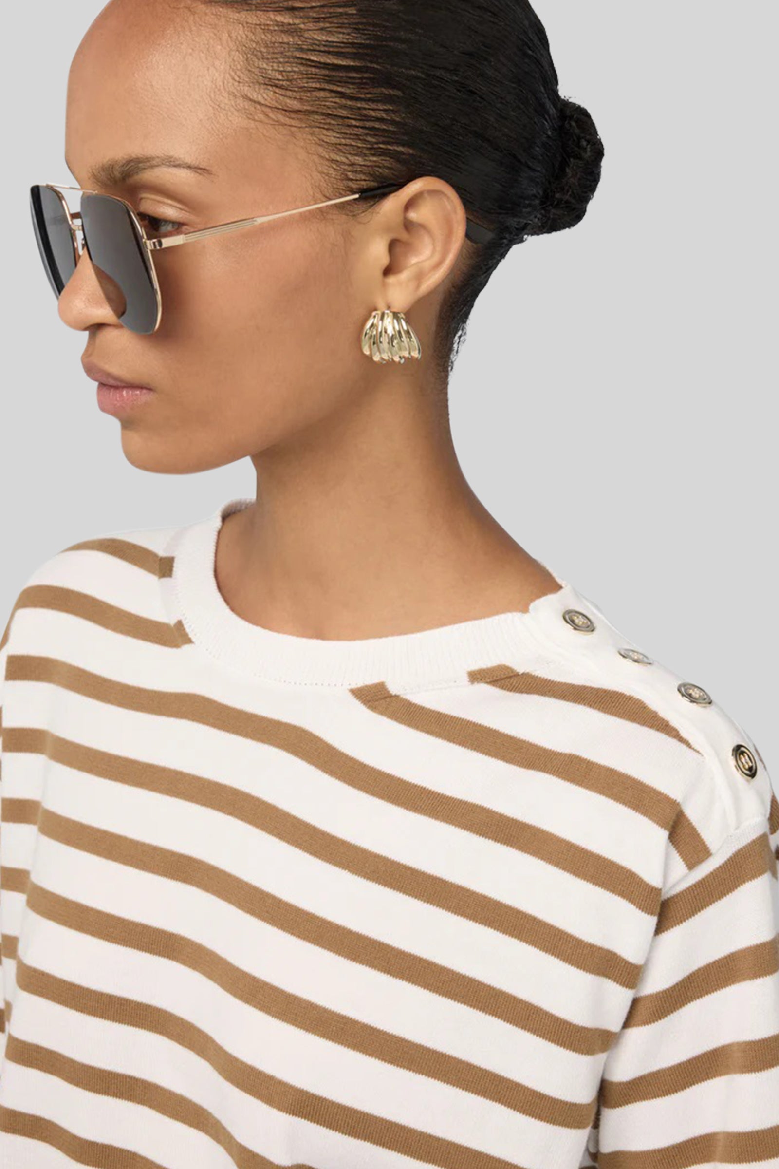 Semicouture Maglia Aurora Panna/beige Donna - 2