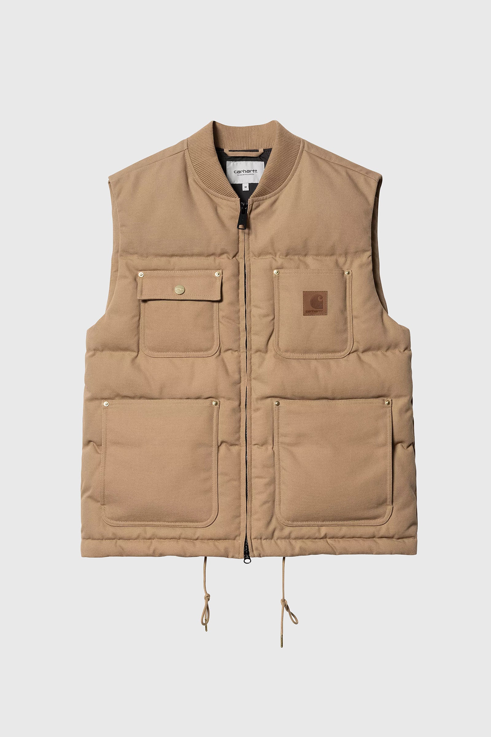 Carhartt Wip Rayley Vest Beige Uomo - 5