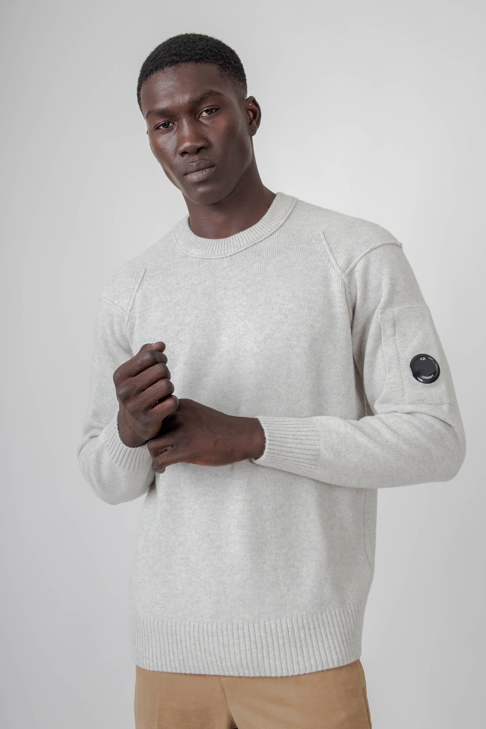 Lambswool Grs Crew Neck Sweater - 1