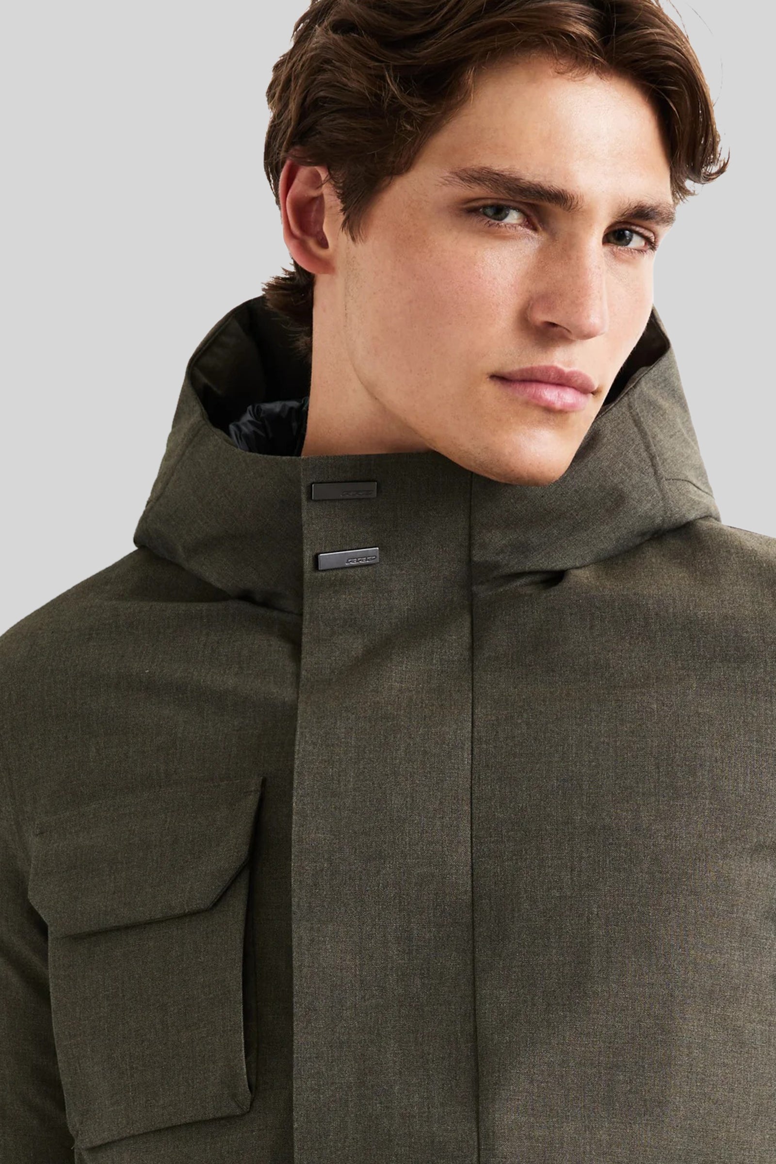 Rrd Terzilio Floating Field Hood Jkt Taupe Uomo - 2