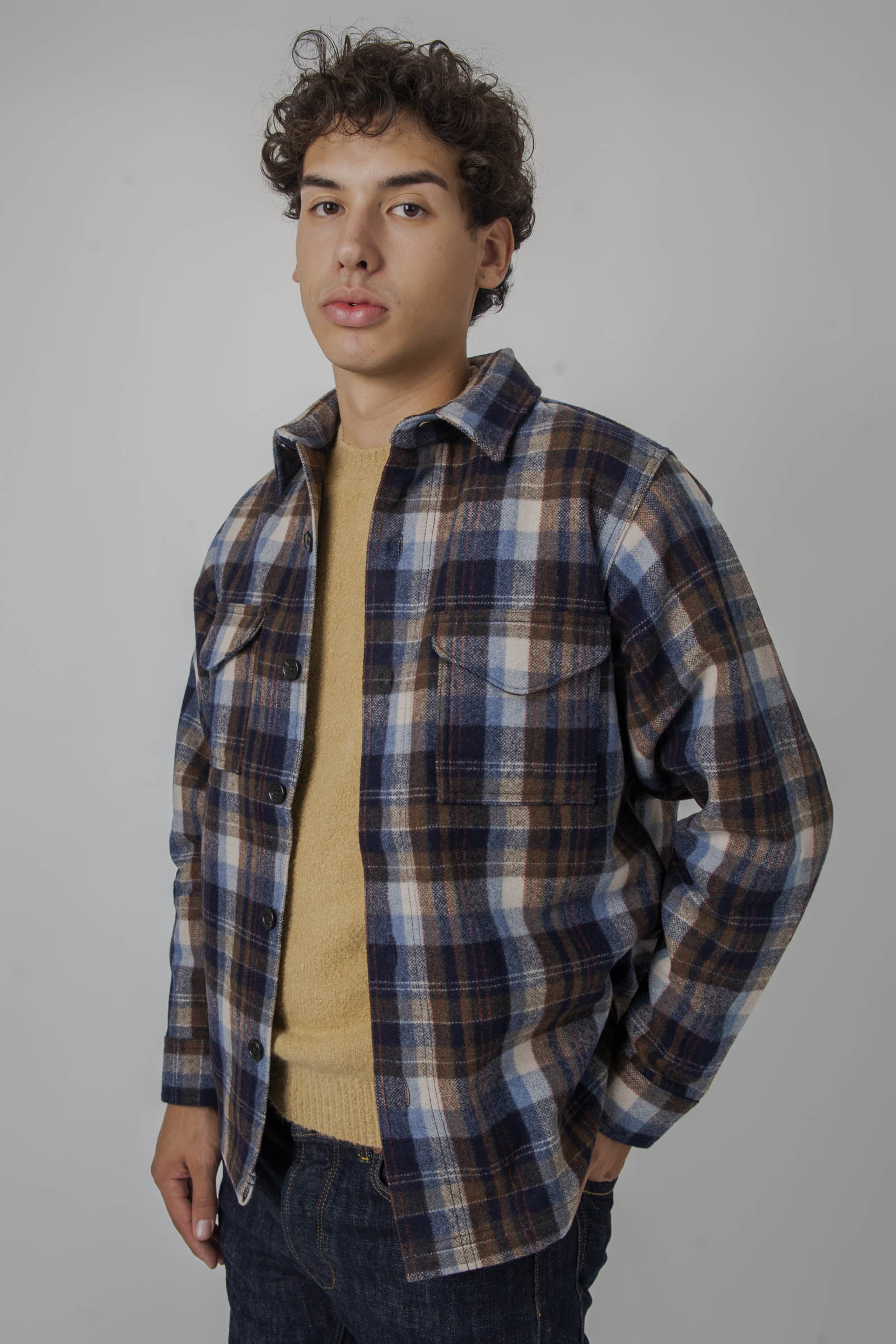 Filson Jac-shirt Marrone/blu Uomo - 6