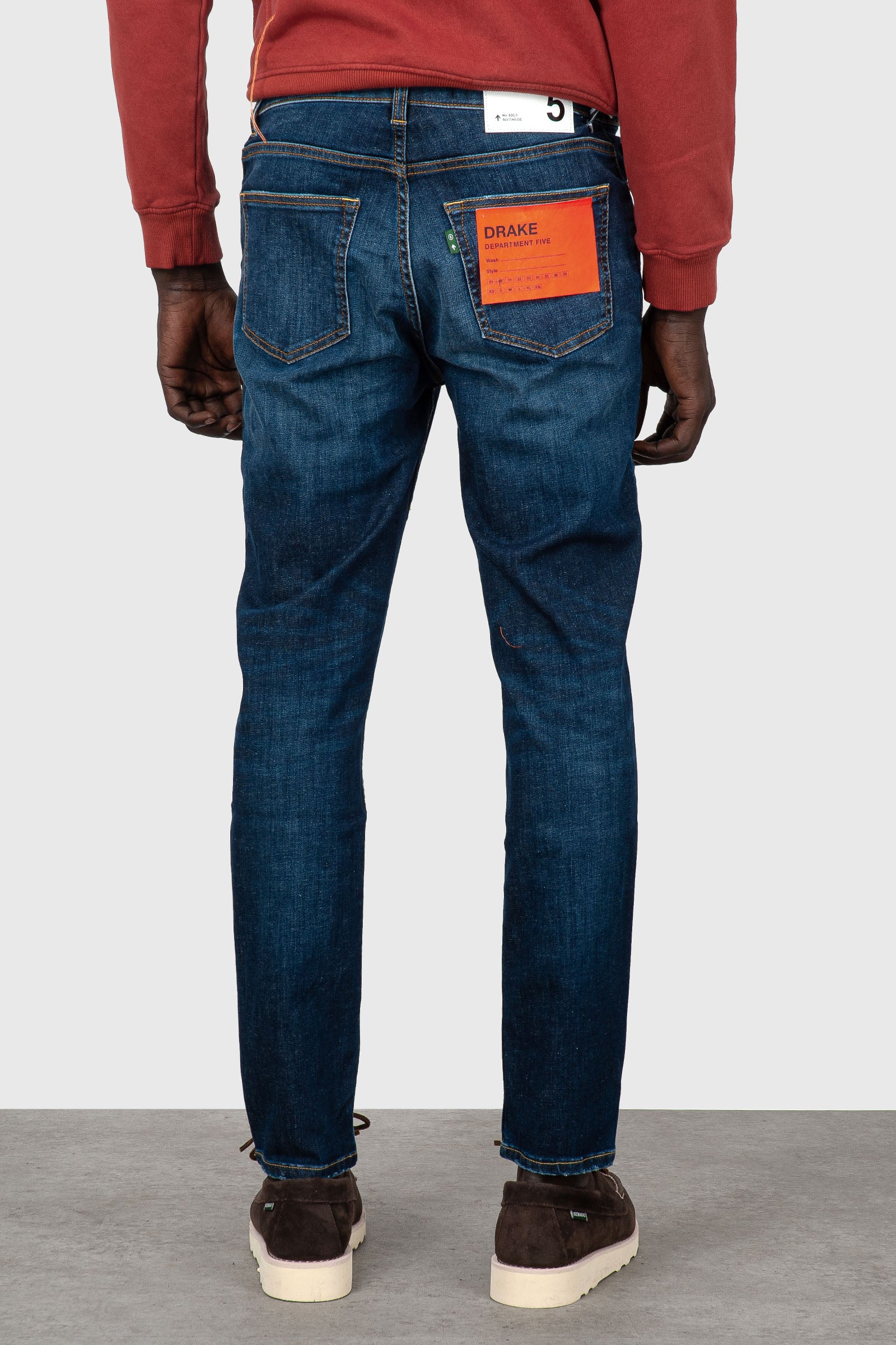 Department Five Jeans Drake Blu Medio Uomo - 5