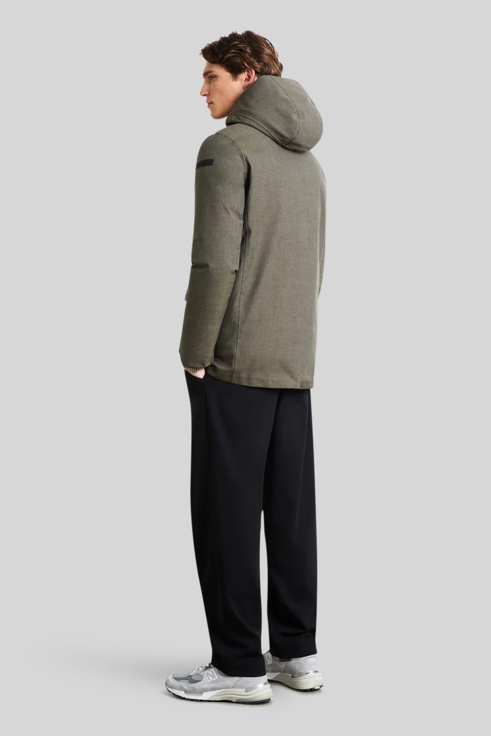 Rrd Terzilio Floating Field Hood Jkt Taupe Uomo - 3