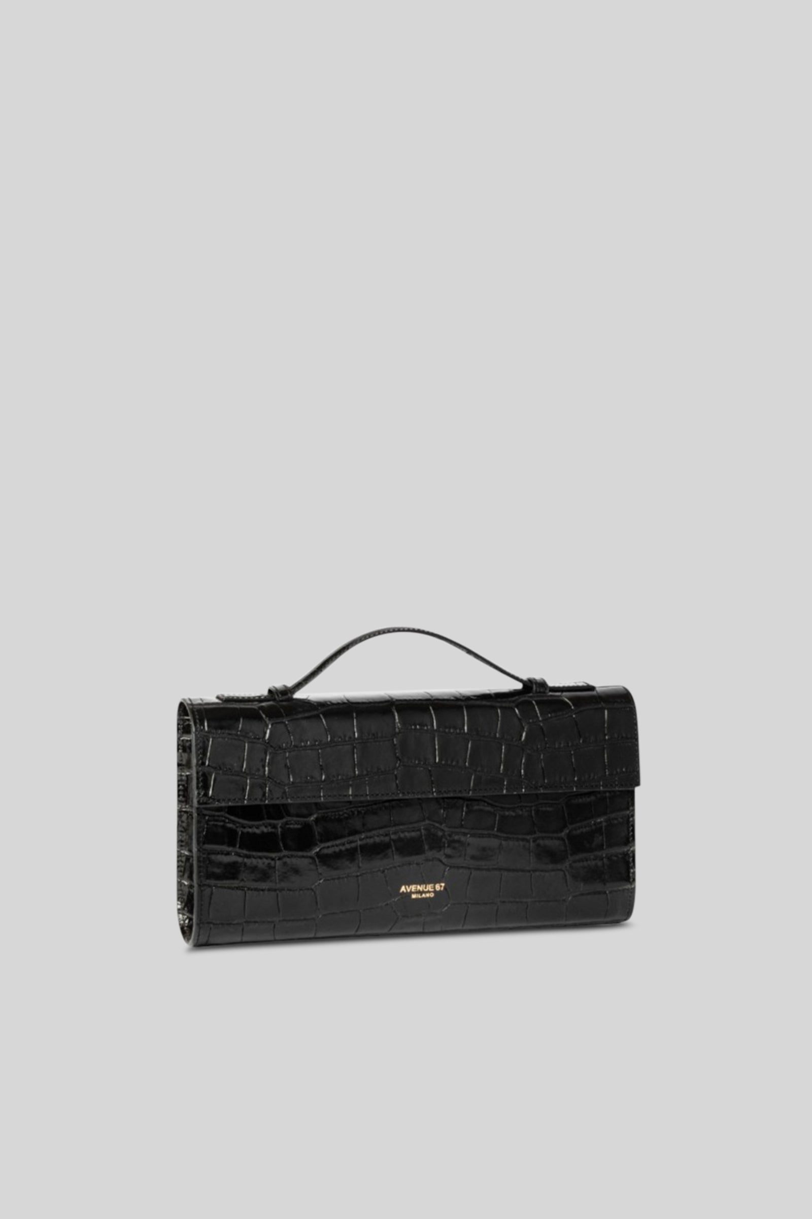Crocodile Print Paloma Bag - 3