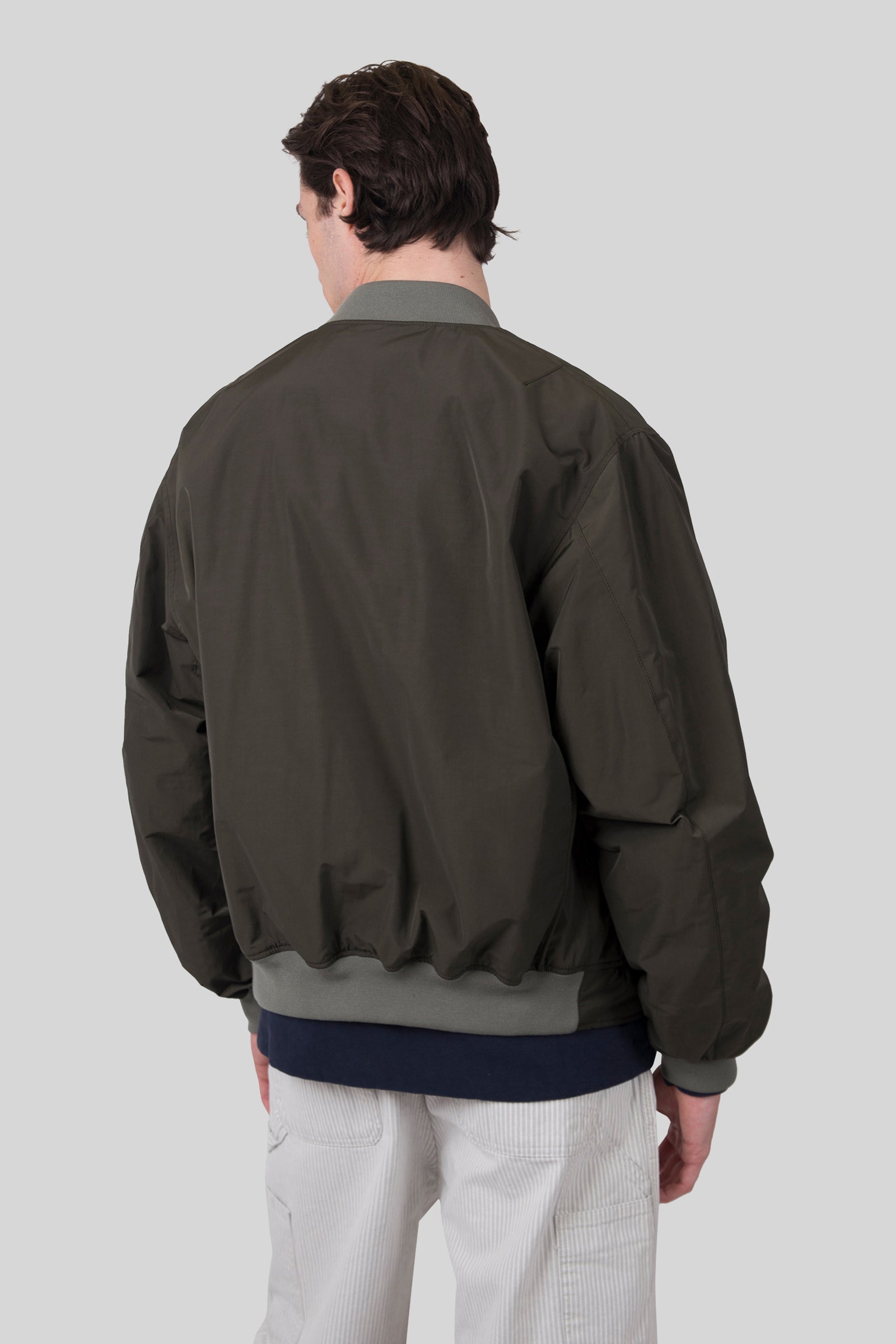 Department Five Bomber Detroit Verde Militare Uomo - 3