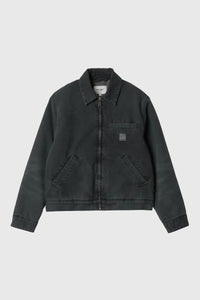 Carhartt Wip W' Dayton Jacket 'dearborn' Canvas Nero Donna carhartt wip