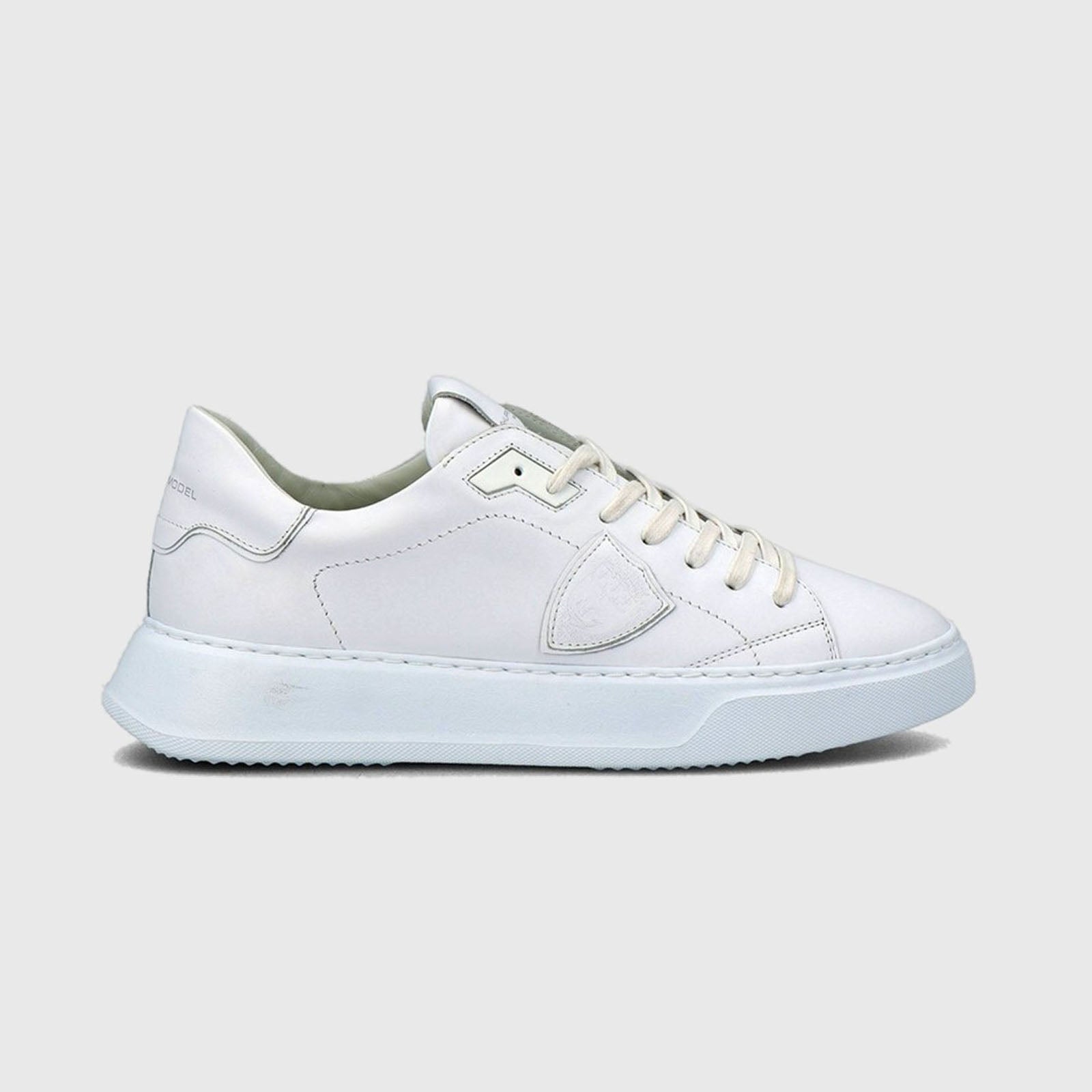 Philippe Model Sneaker Temple Veau Blanc Bianco Uomo - 6