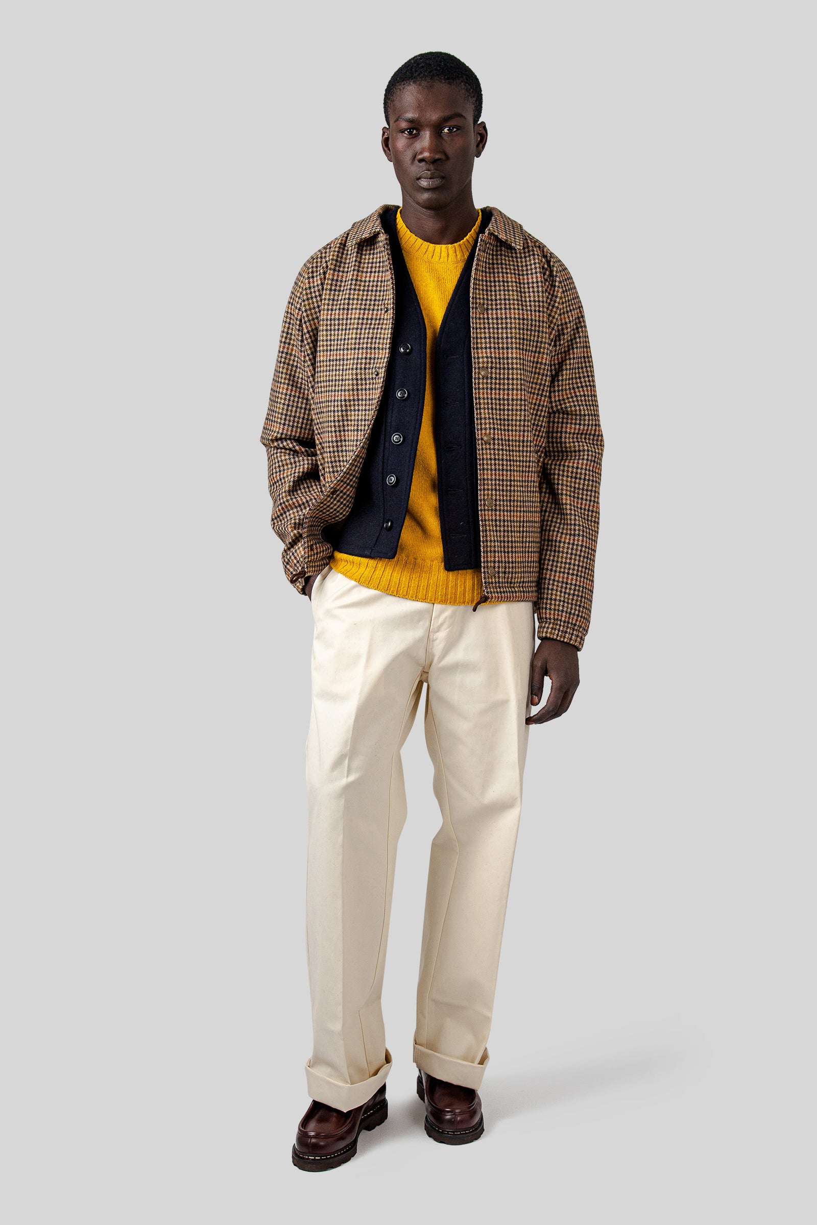 Filson Mackinaw Wool Vest Blu Navy Uomo - 2