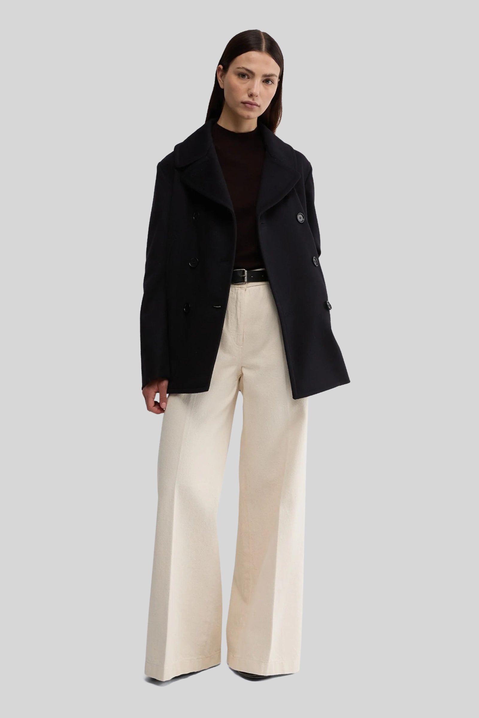 Aspesi Jeans Wide Leg Burro Donna - 1