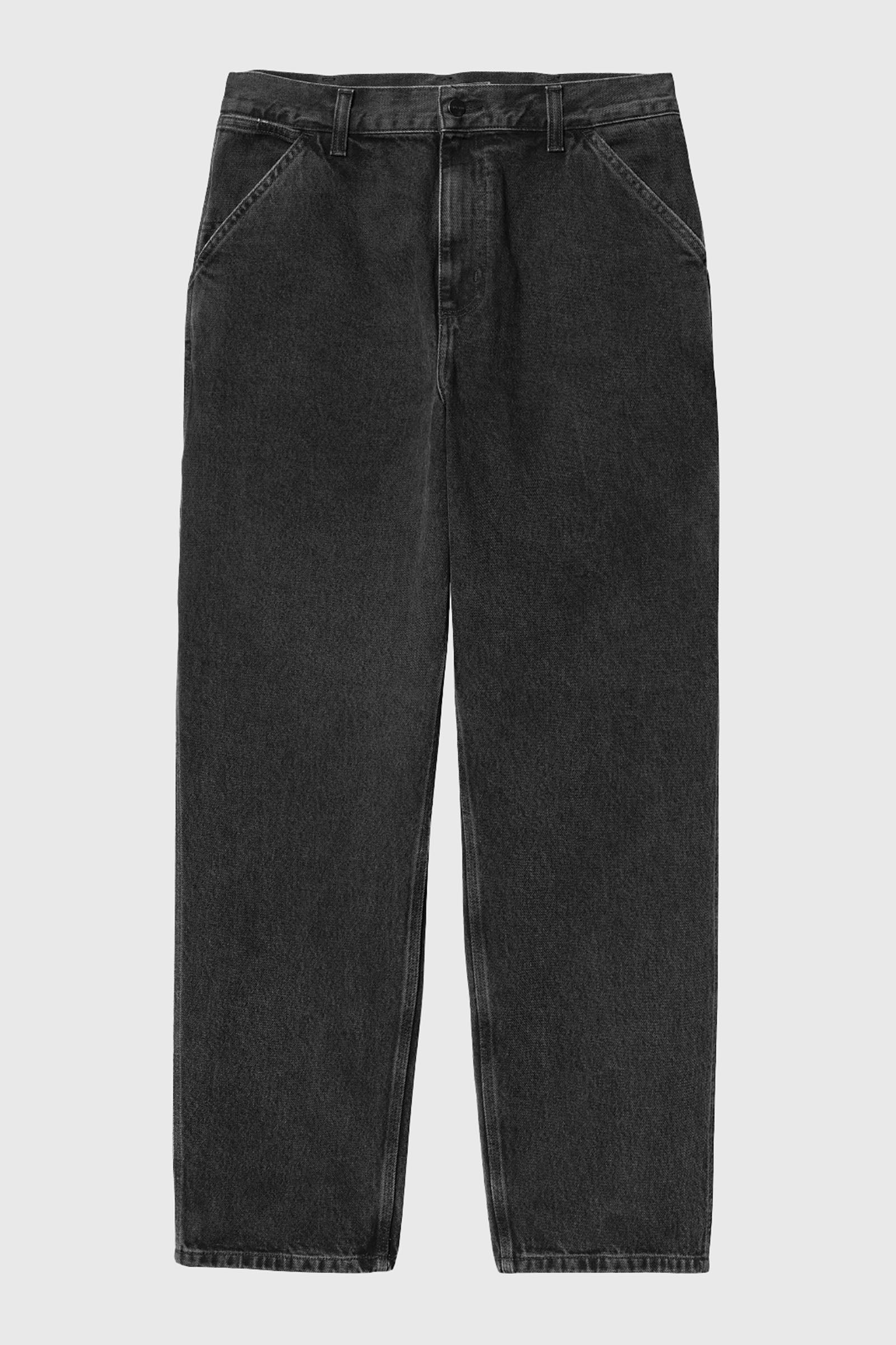 Carhartt Wip Single Knee Pant Nero Uomo - 1