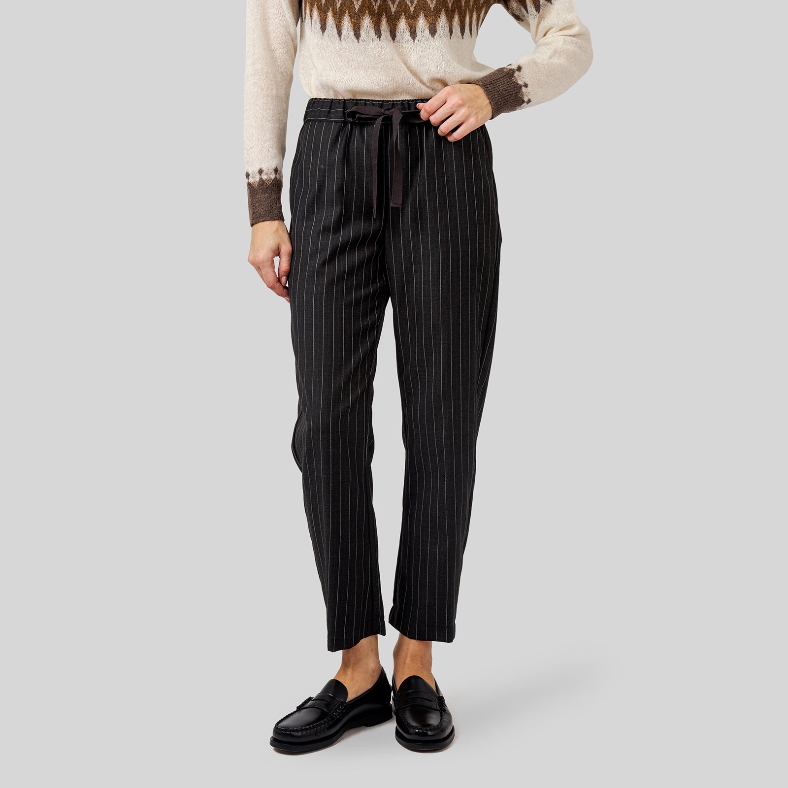 Semicouture Pantalone Buddy Grigio Donna - 6