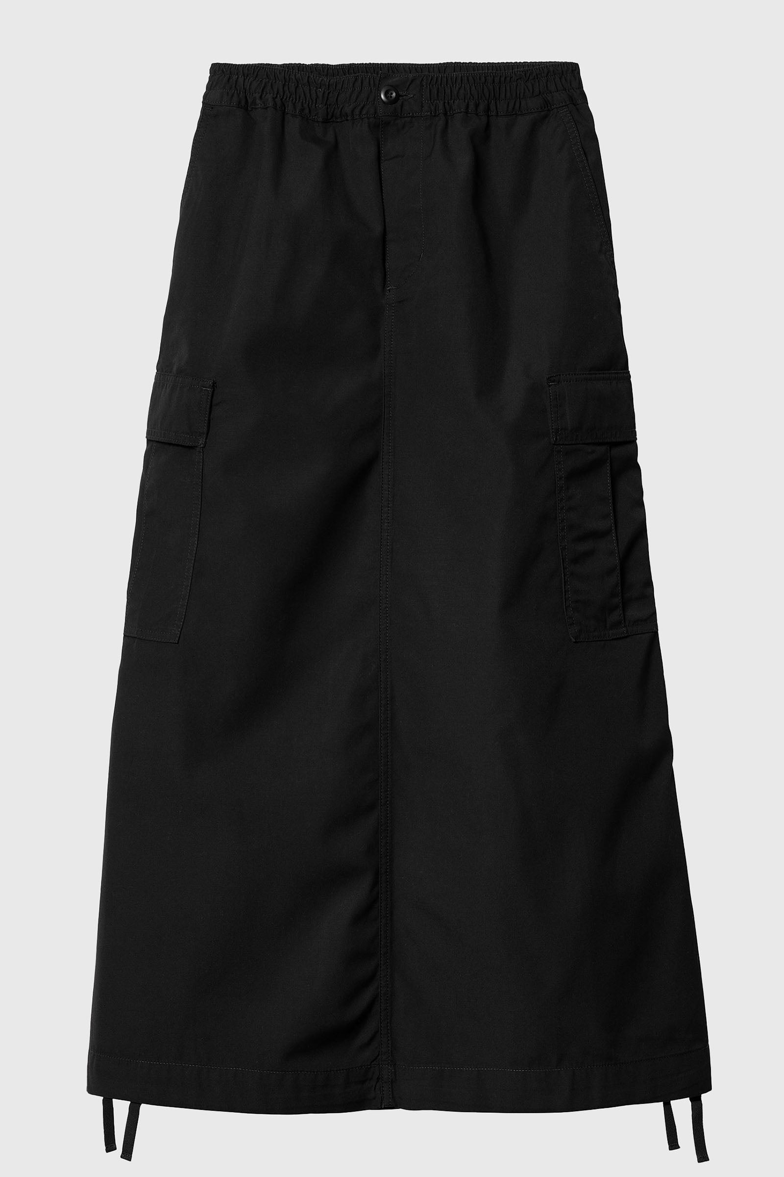 Carhartt Wip W' Cargo Skirt Long Nero Donna - 5