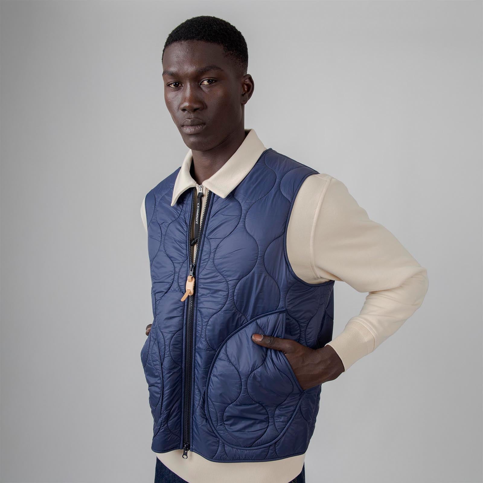 Wool Padded Vest - 7