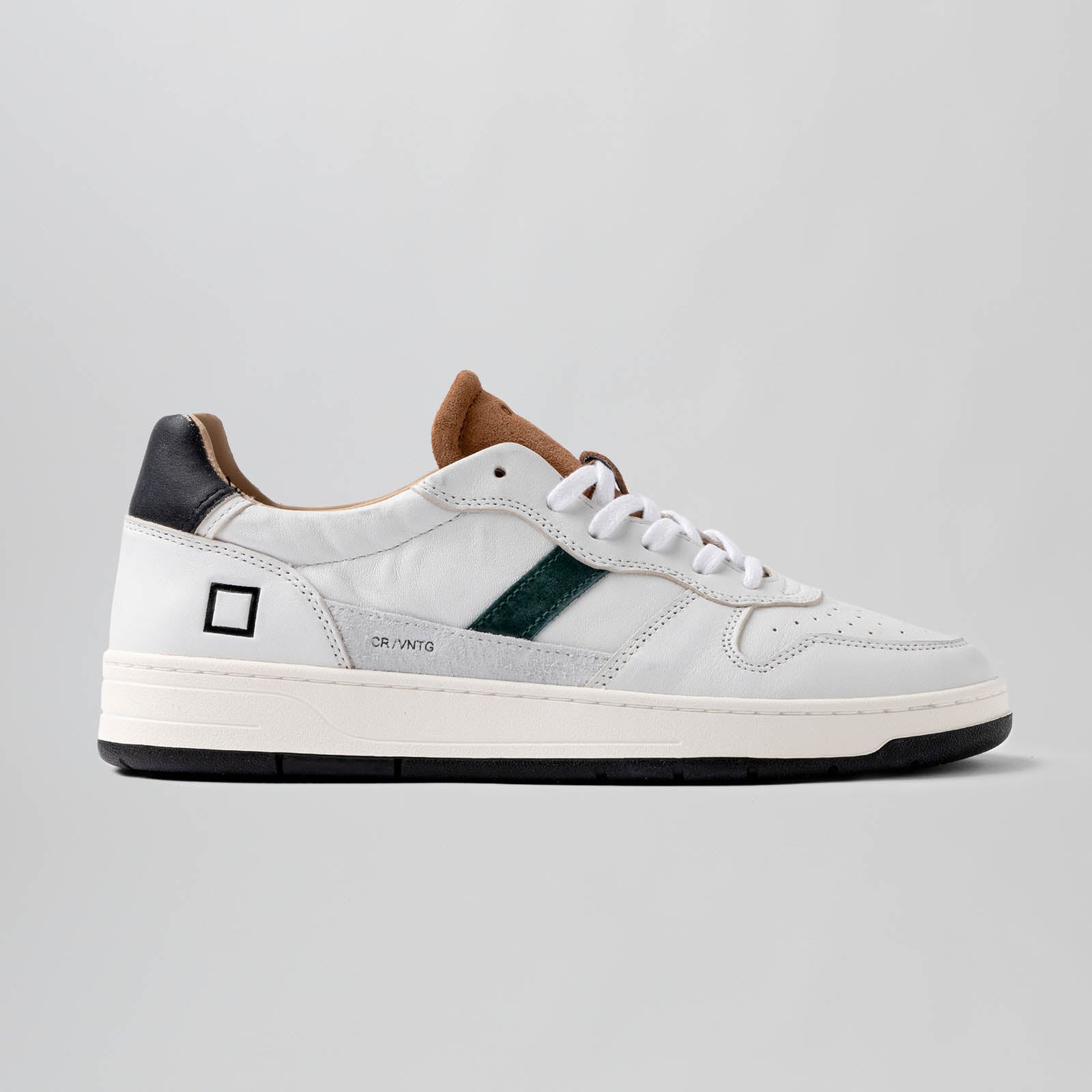 D.a.t.e. Sneaker Court 2.0 Vintage Bianco/Cuoio Uomo - 6