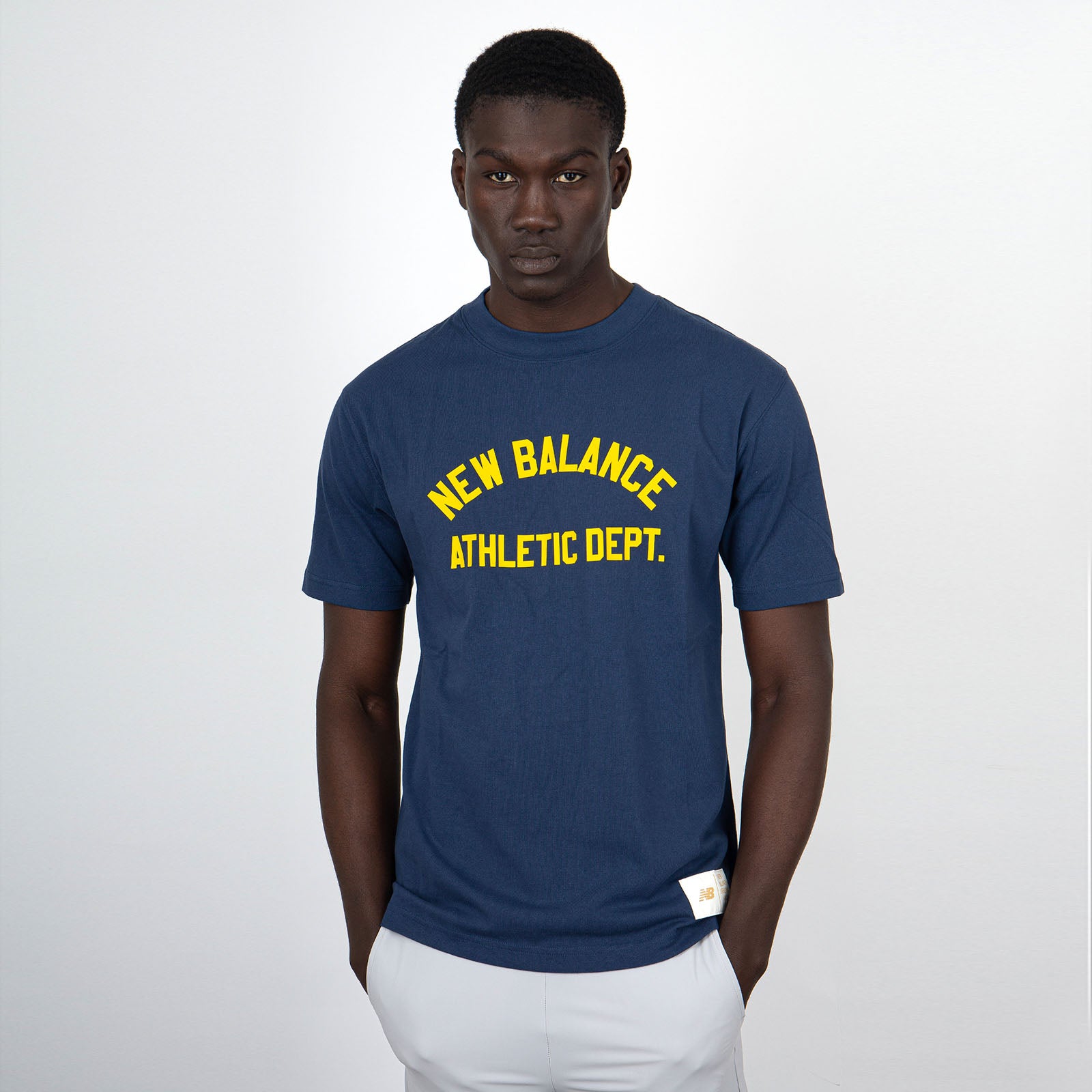 New Balance T-Shirt Sportswear Greatest Hits Cotone Blu Navy - 6