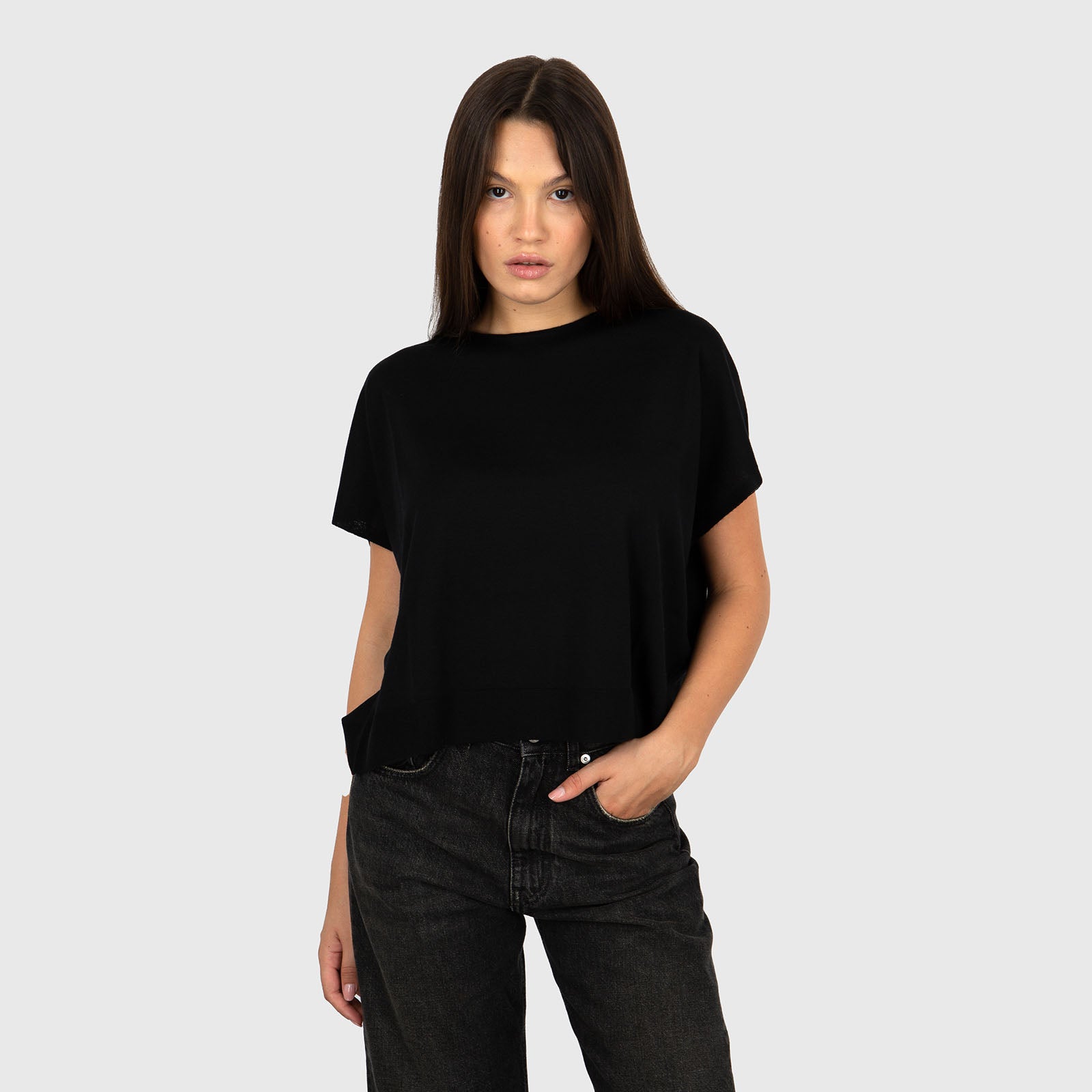 Semicouture Maglia Charlotte Nero Donna - 7