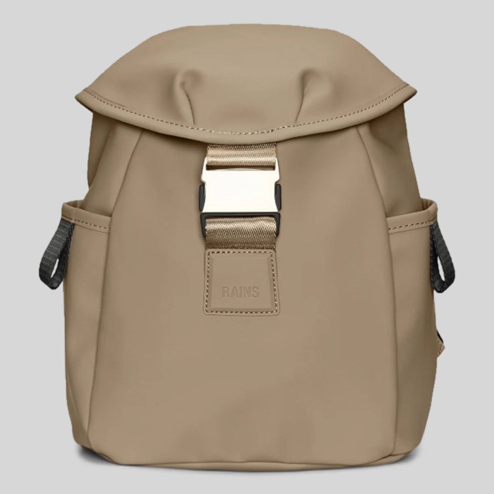 Rains Valera Bucket Backpack Mini Beige Unisex - 5