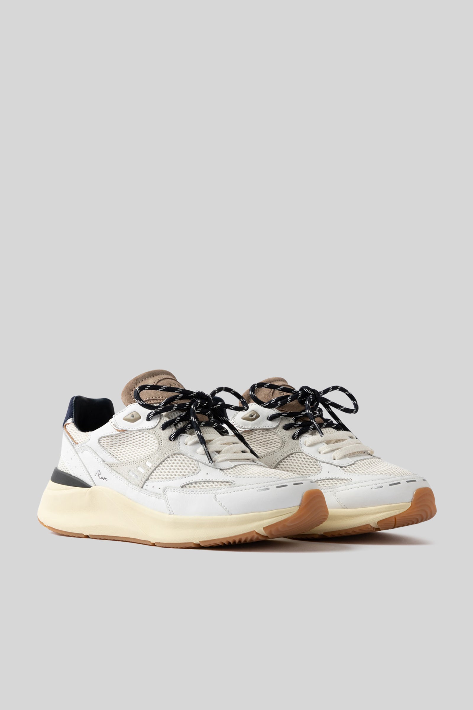 D.a.t.e. Sneaker Musa Hf Bianco/blu Uomo - 3